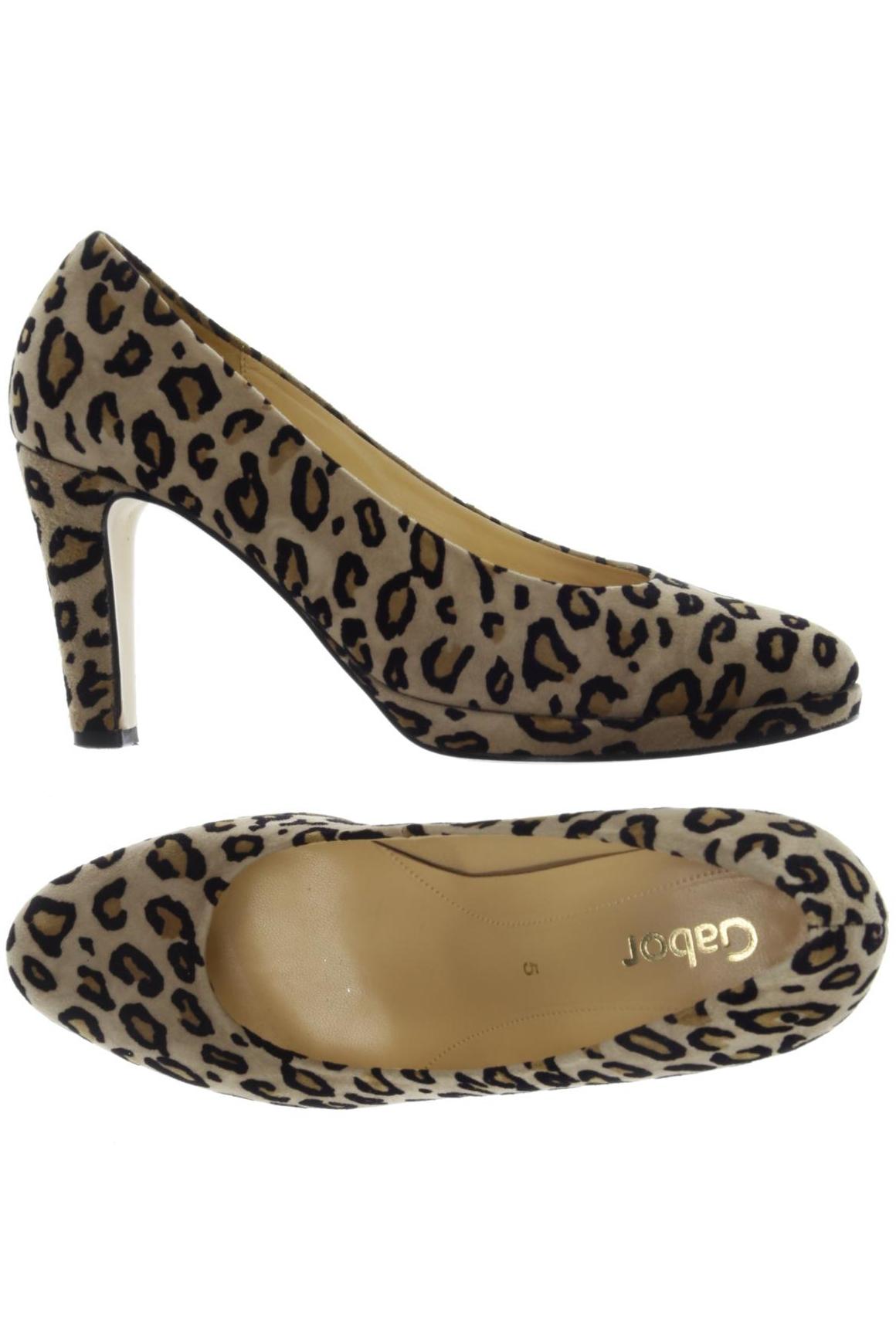 

Gabor Damen Pumps, beige, Gr. 5