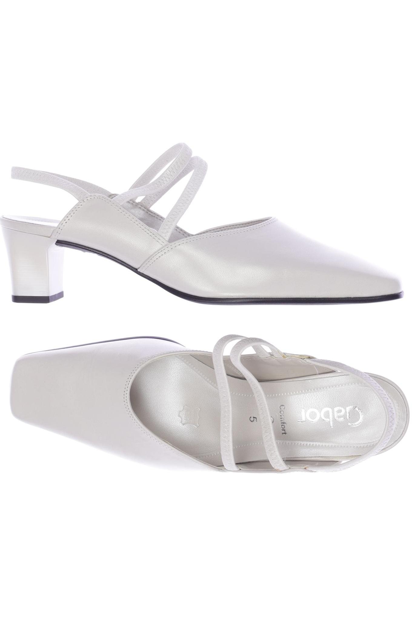 

Gabor Damen Pumps, weiß, Gr. 5
