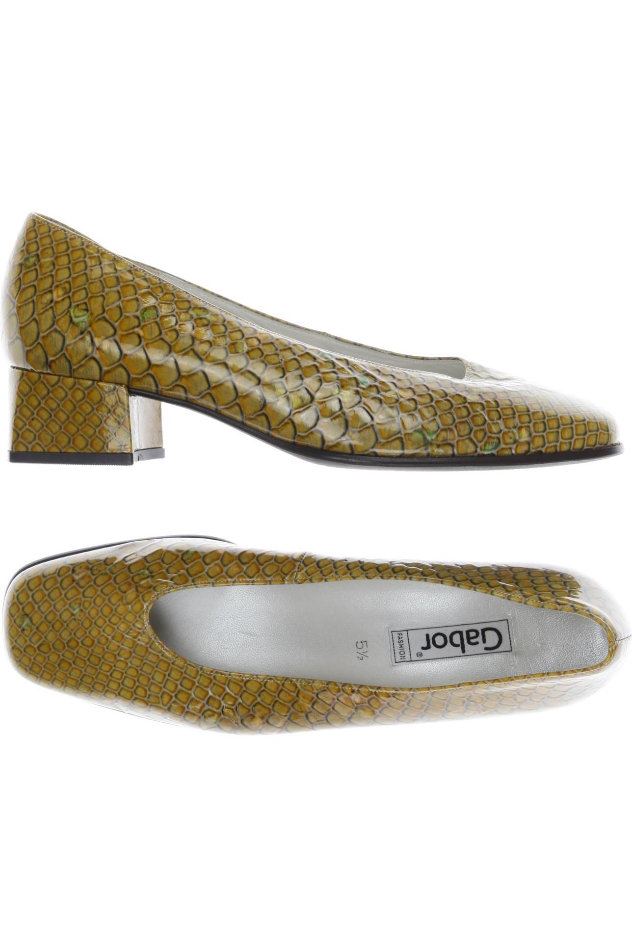 

Gabor Damen Pumps, gelb, Gr. 5.5