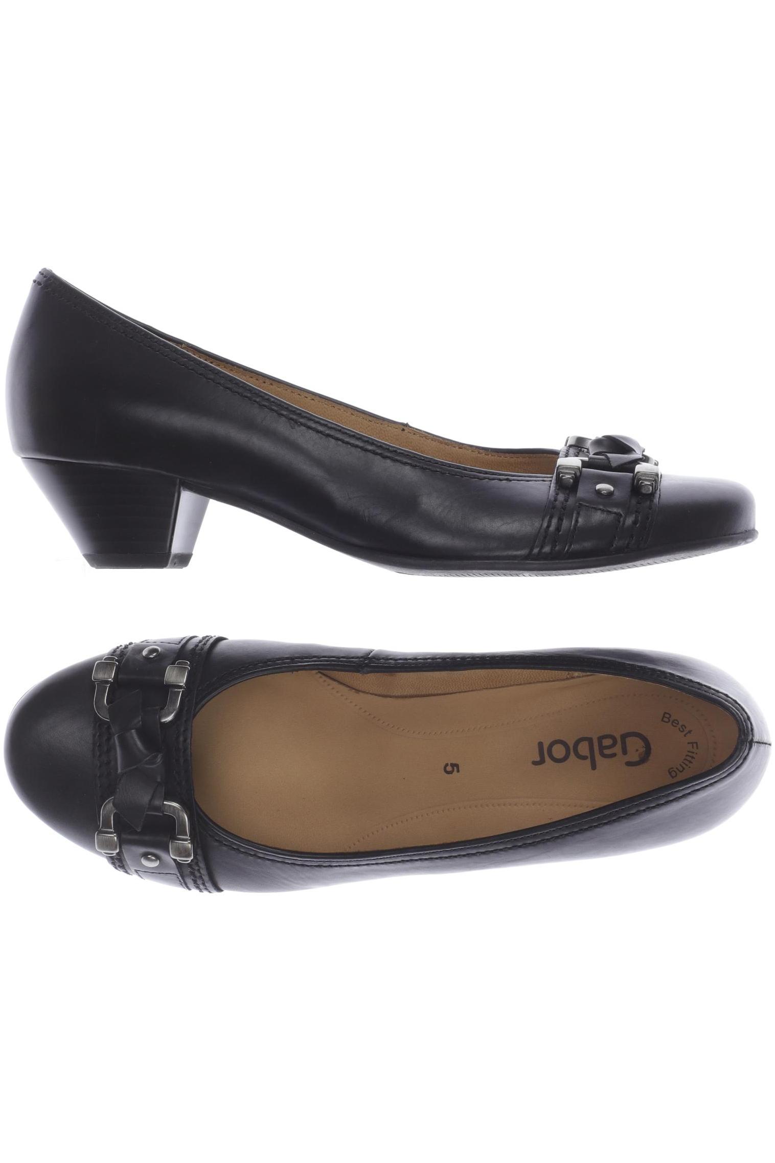 

Gabor Damen Pumps, schwarz, Gr. 5