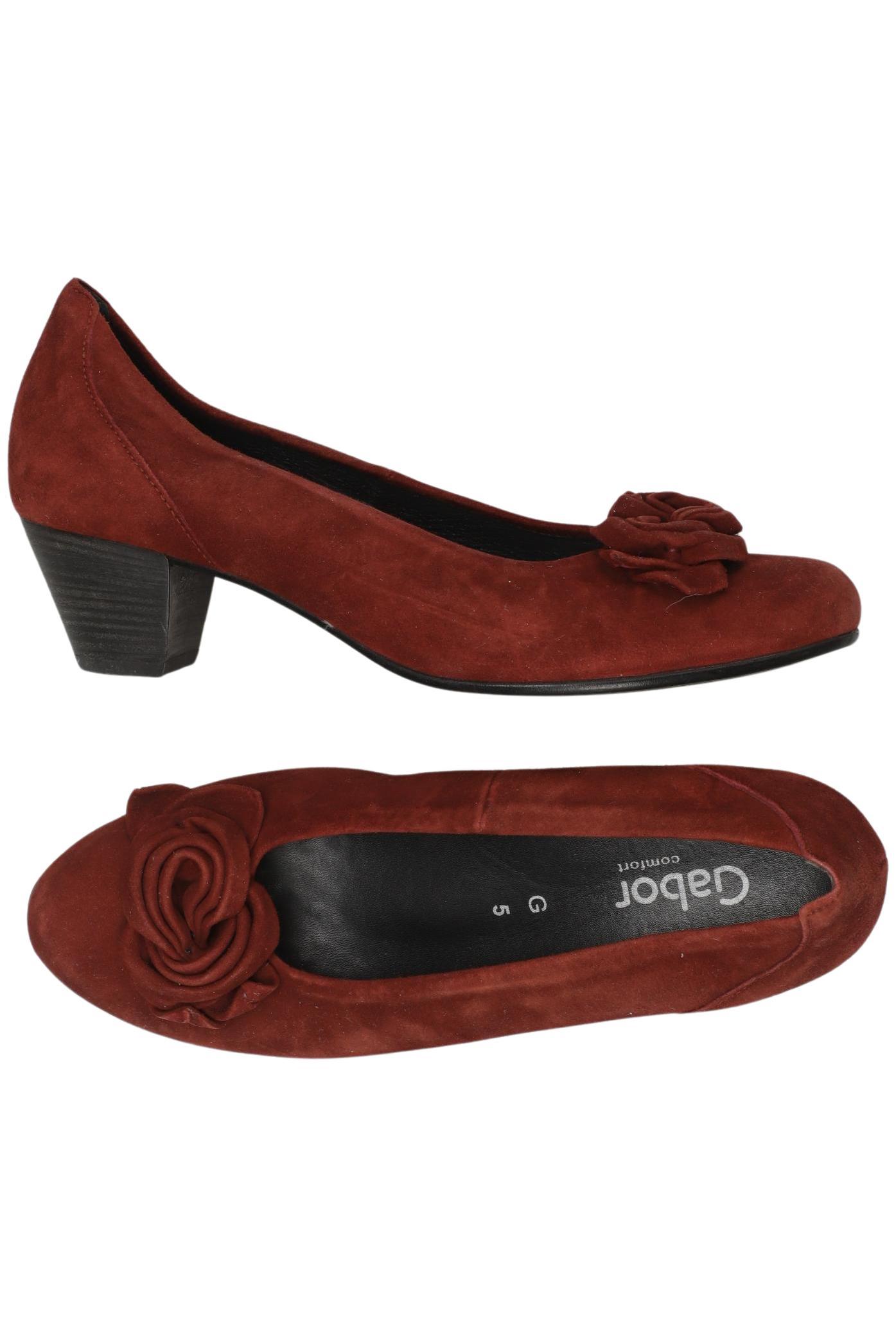 

Gabor Damen Pumps, bordeaux, Gr. 5