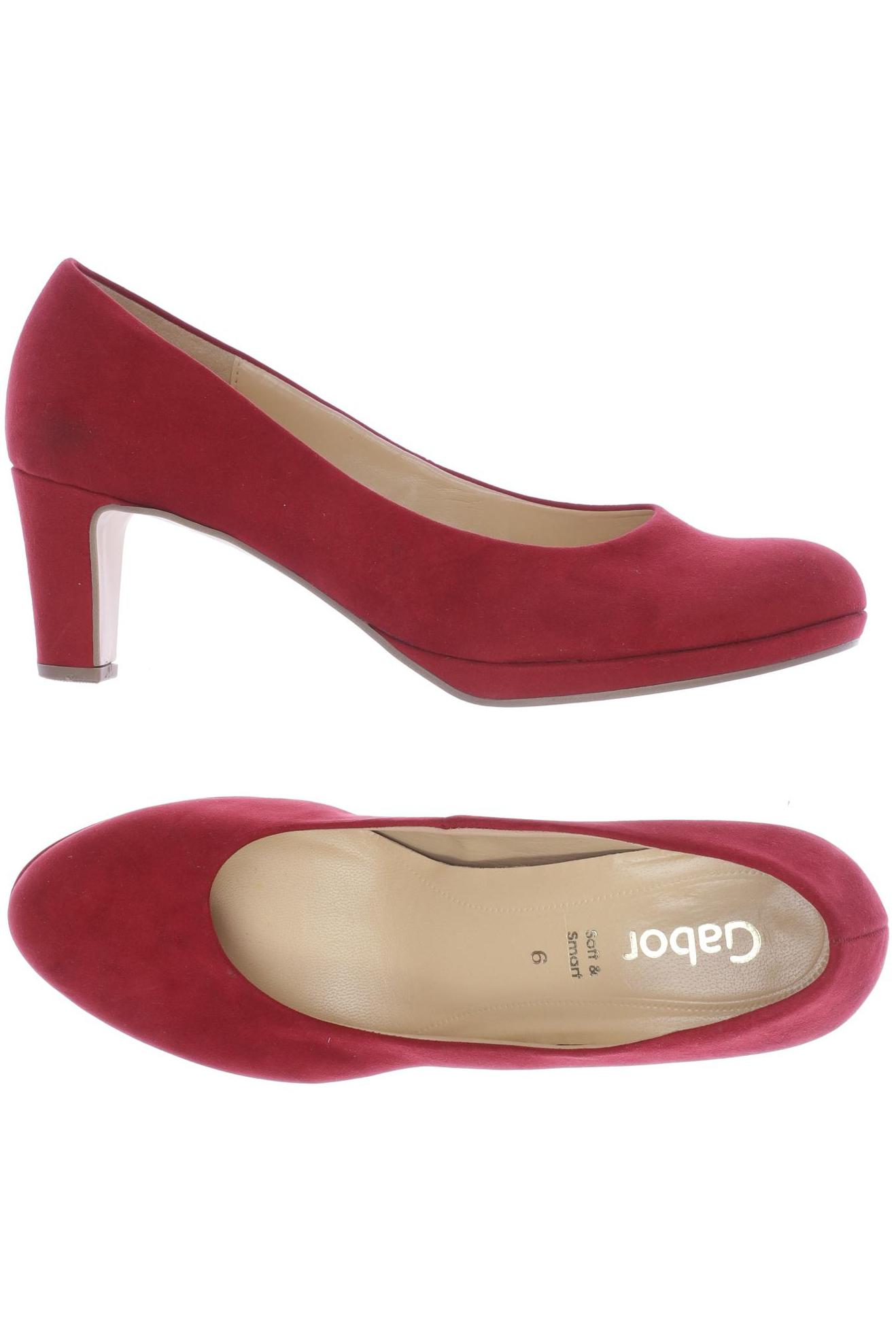 

Gabor Damen Pumps, rot, Gr. 6