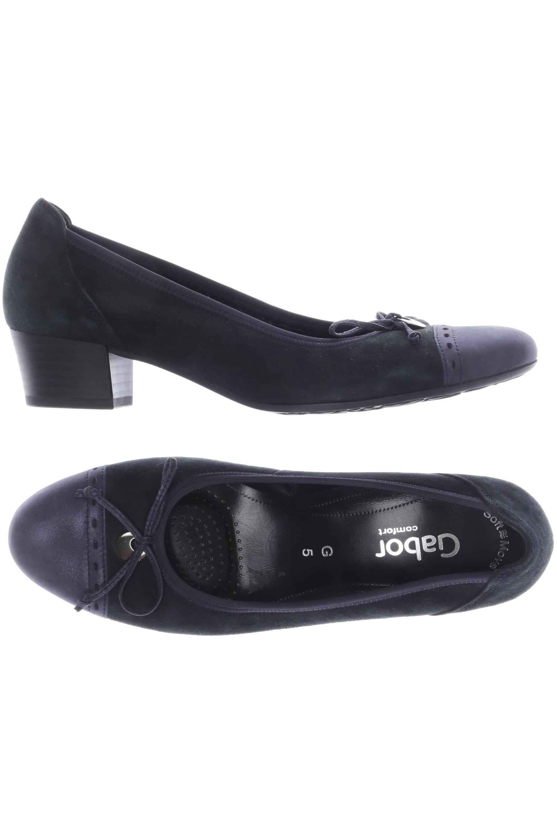 

Gabor Damen Pumps, marineblau, Gr. 5