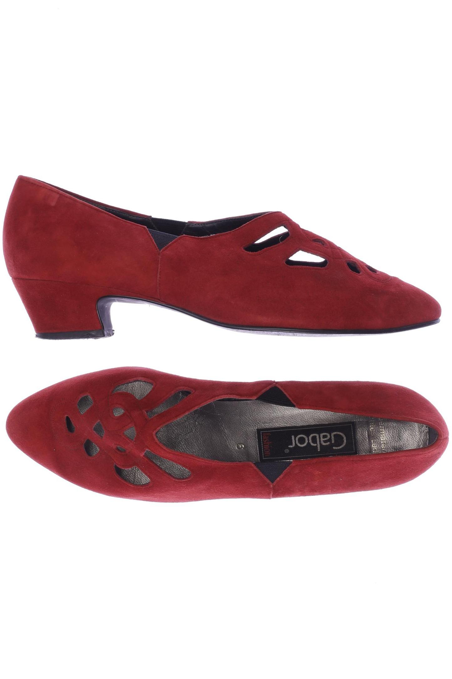 

Gabor Damen Pumps, rot, Gr. 6
