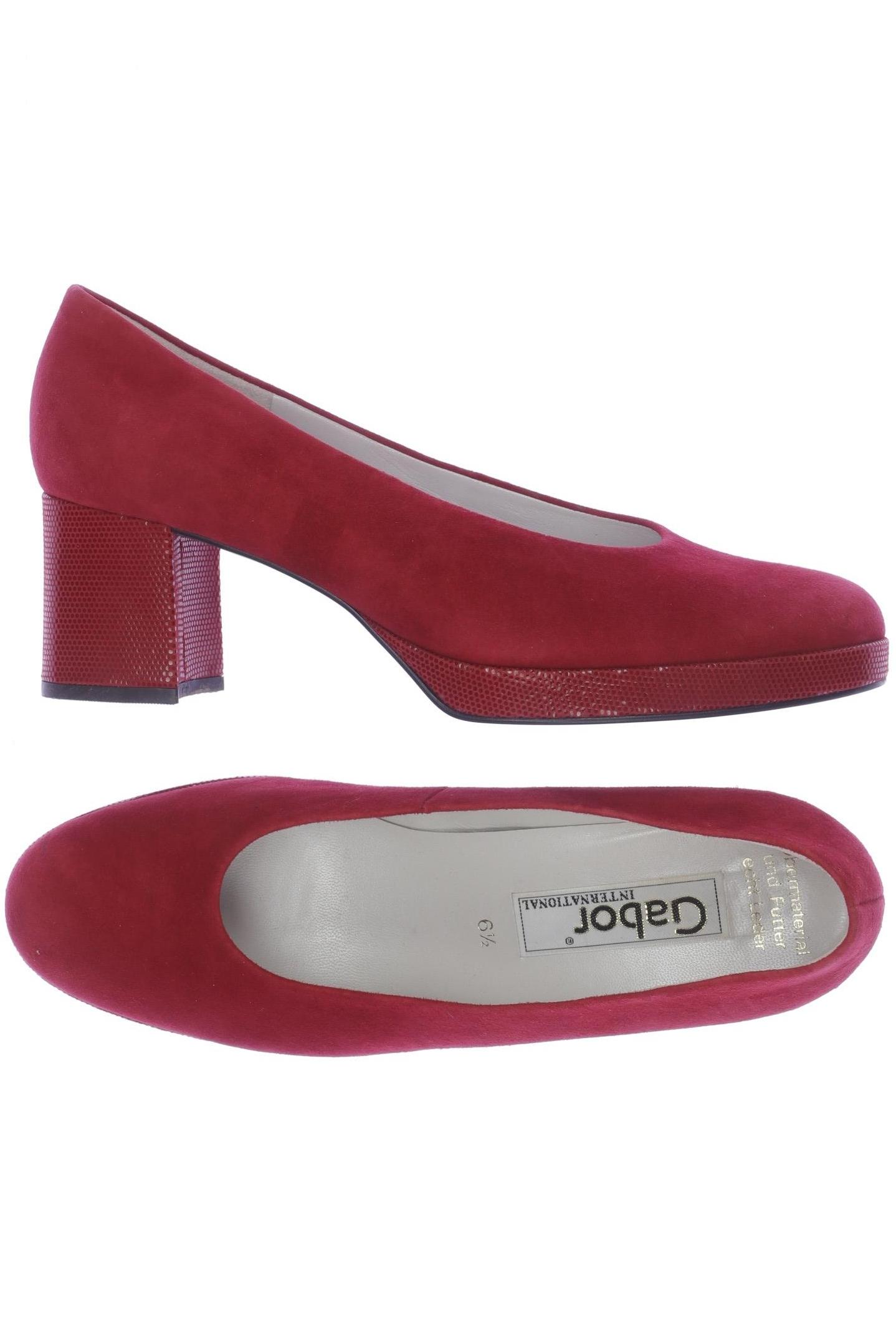 

Gabor Damen Pumps, rot, Gr. 6.5