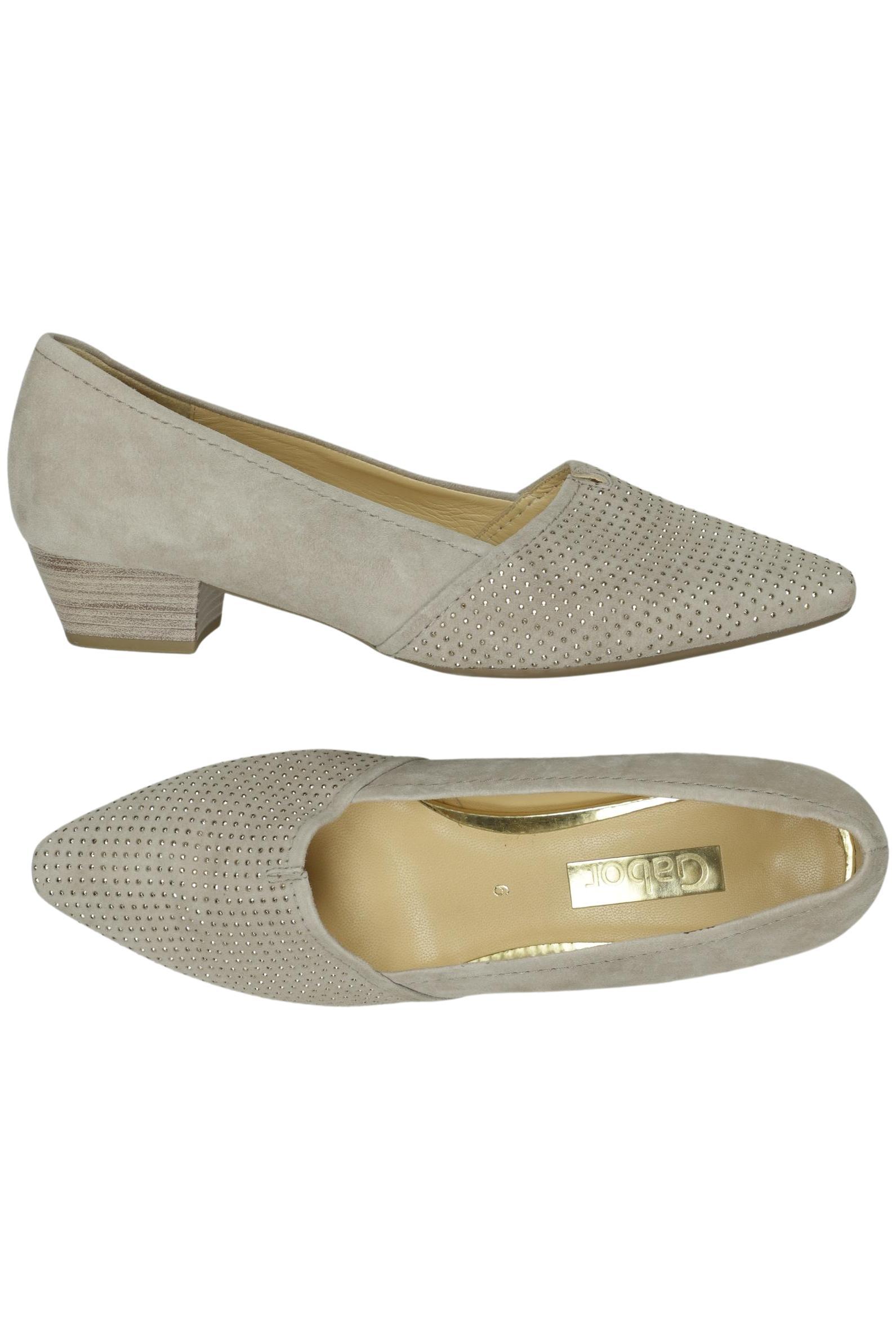 

Gabor Damen Pumps, beige, Gr. 6
