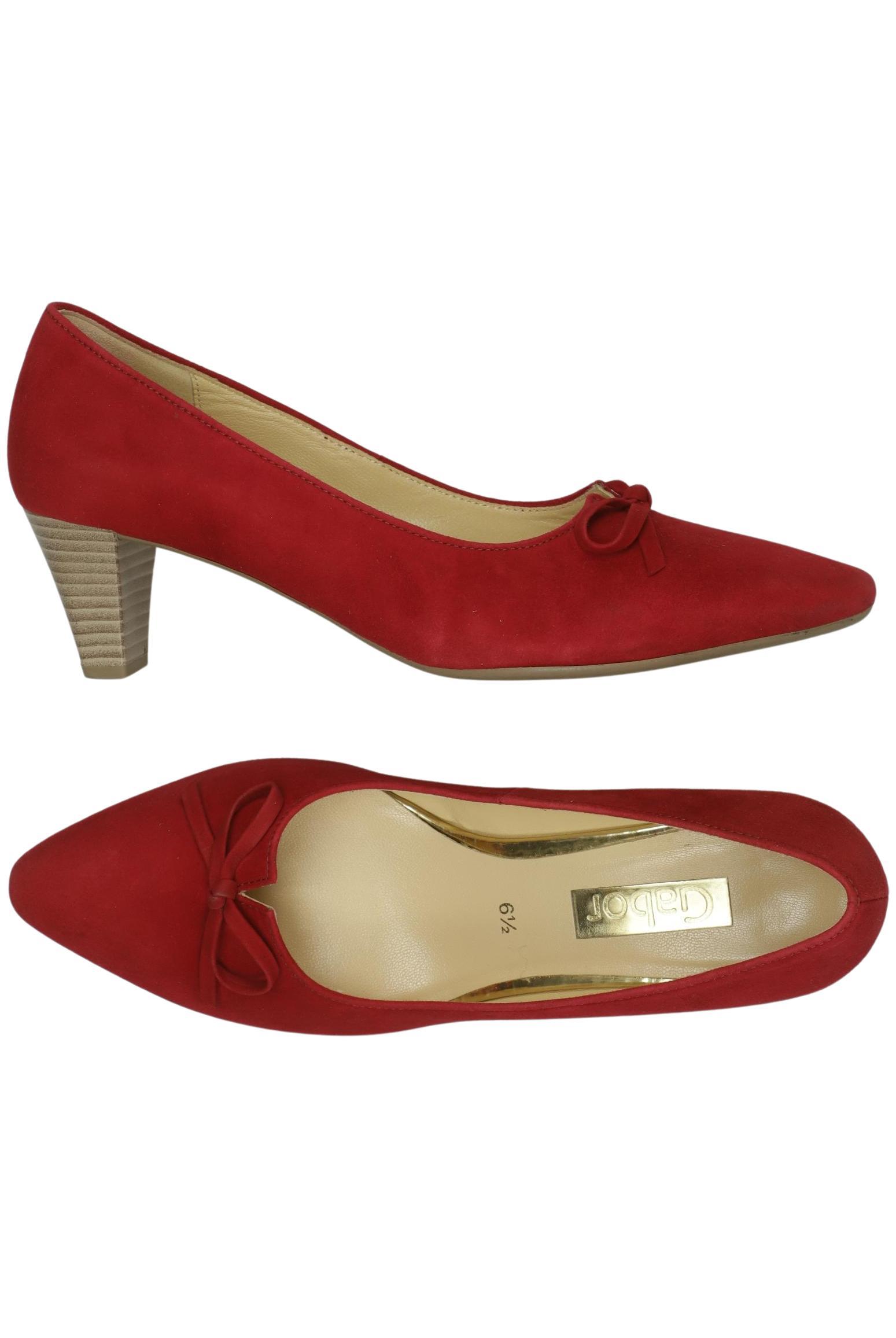 

Gabor Damen Pumps, rot, Gr. 6.5