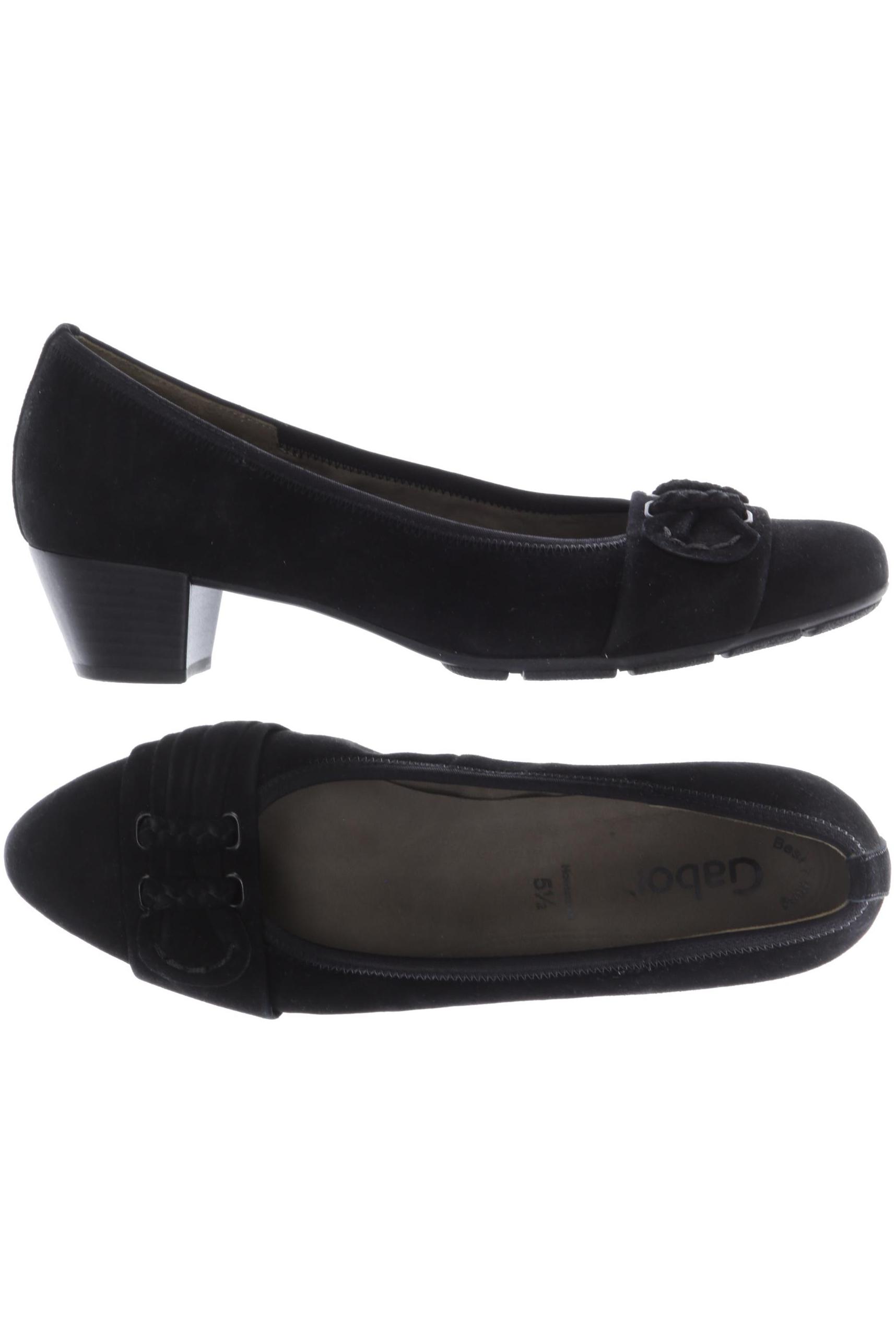 

Gabor Damen Pumps, schwarz, Gr. 5.5