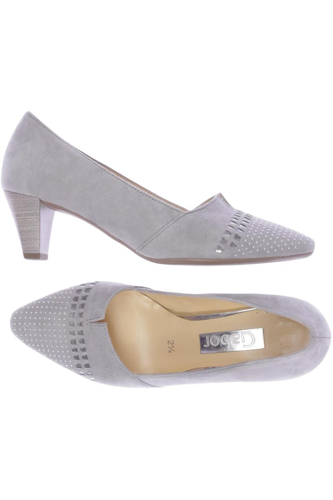 

Gabor Damen Pumps, grau, Gr. 2.5