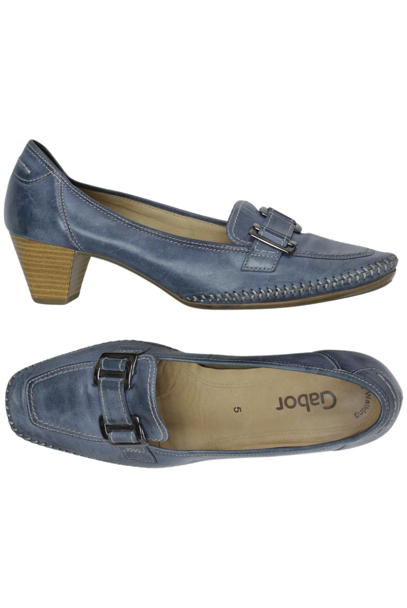 

Gabor Damen Pumps, blau, Gr. 5