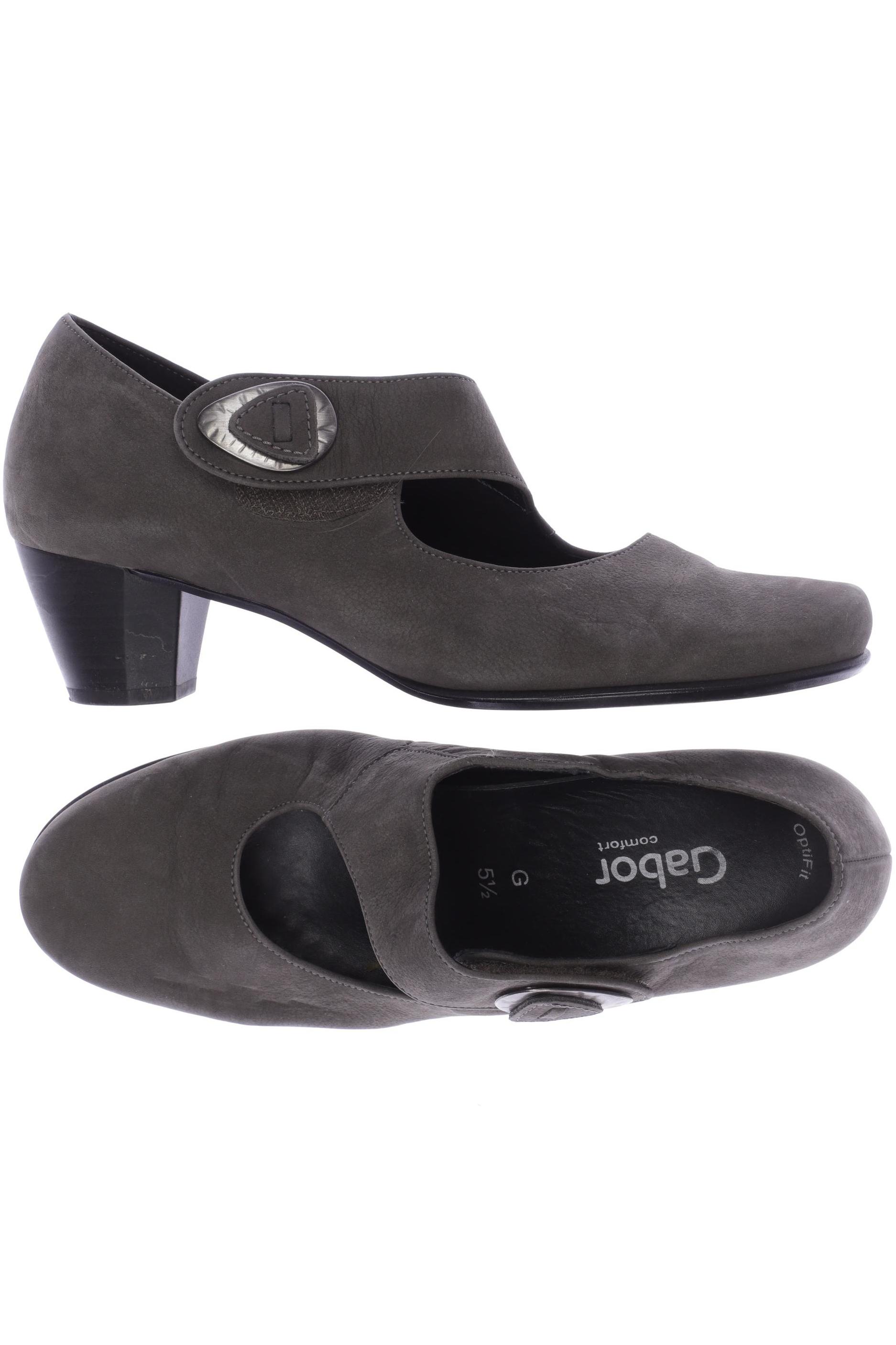 

Gabor Damen Pumps, grau, Gr. 5.5