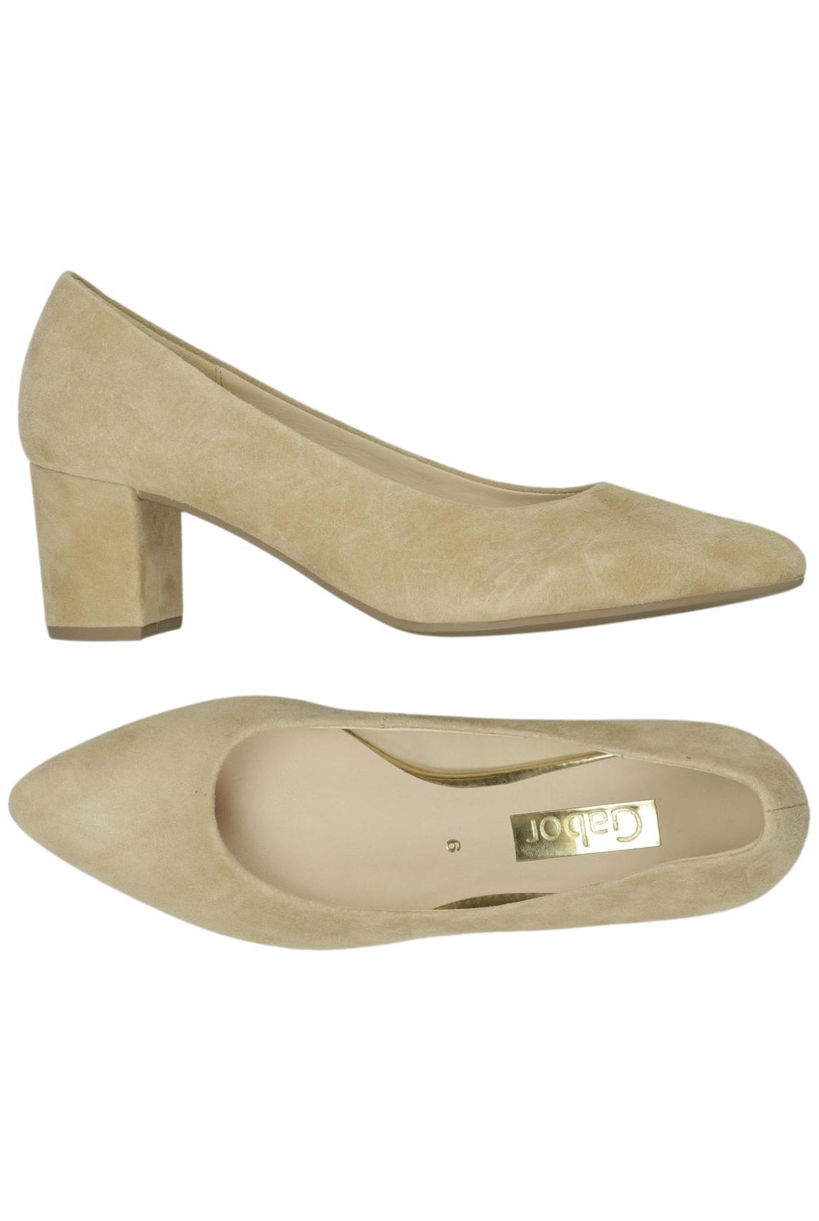 

Gabor Damen Pumps, beige, Gr. 6