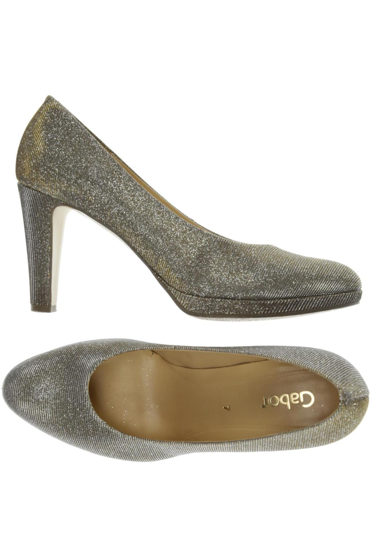 

Gabor Damen Pumps, gold, Gr. 7