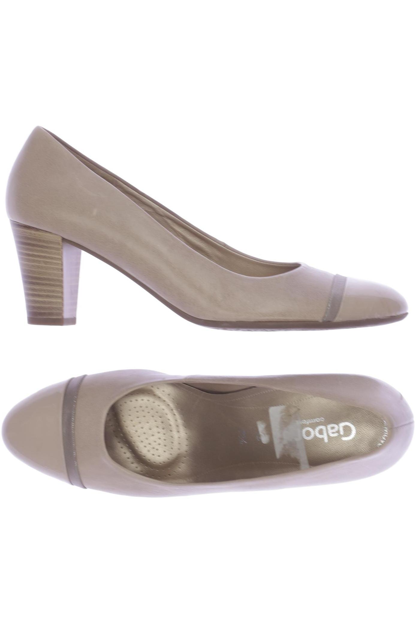 

Gabor Damen Pumps, beige, Gr. 7.5