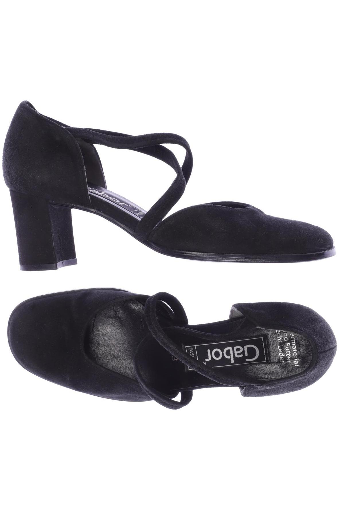 

Gabor Damen Pumps, schwarz, Gr. 3