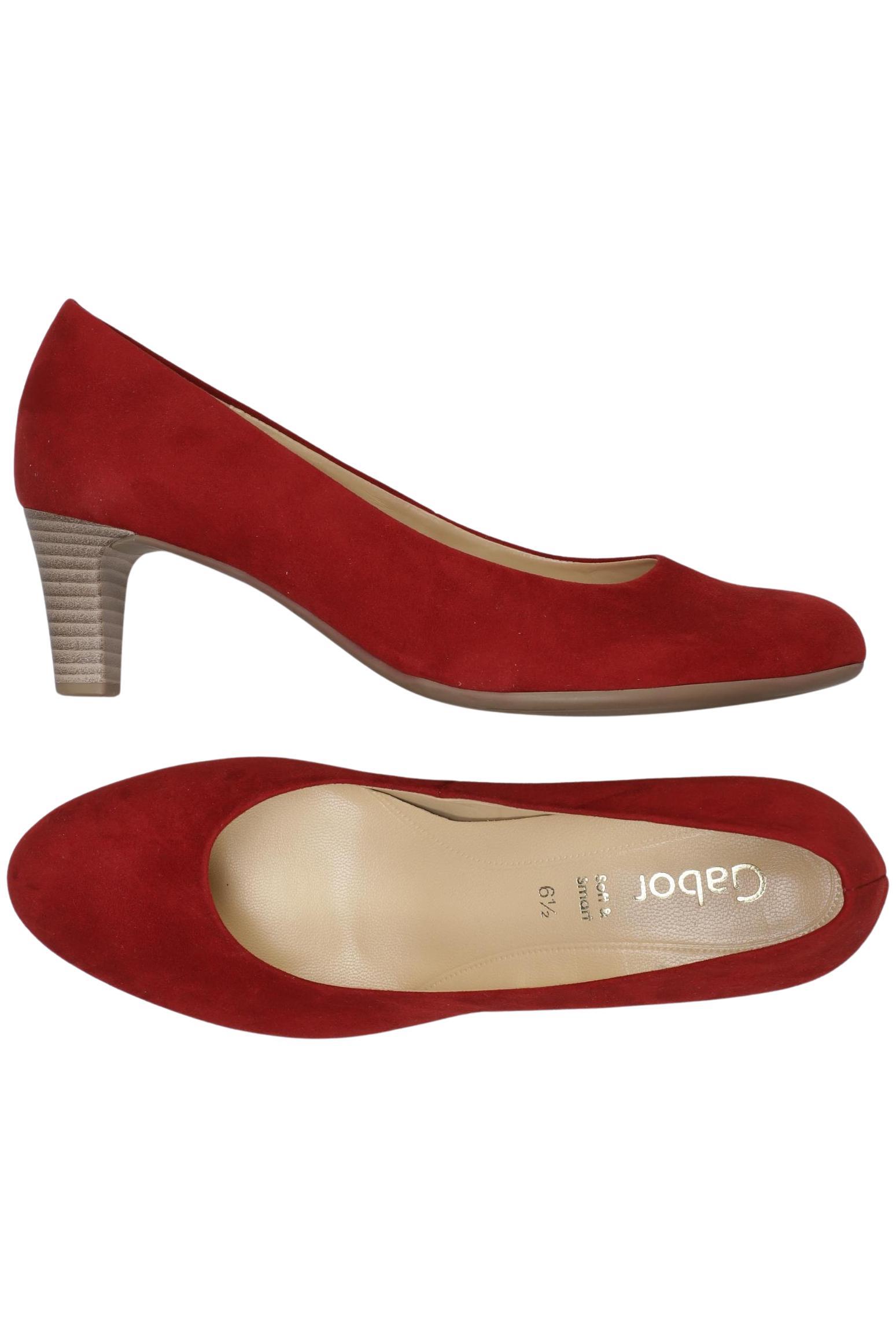 

Gabor Damen Pumps, rot, Gr. 6.5