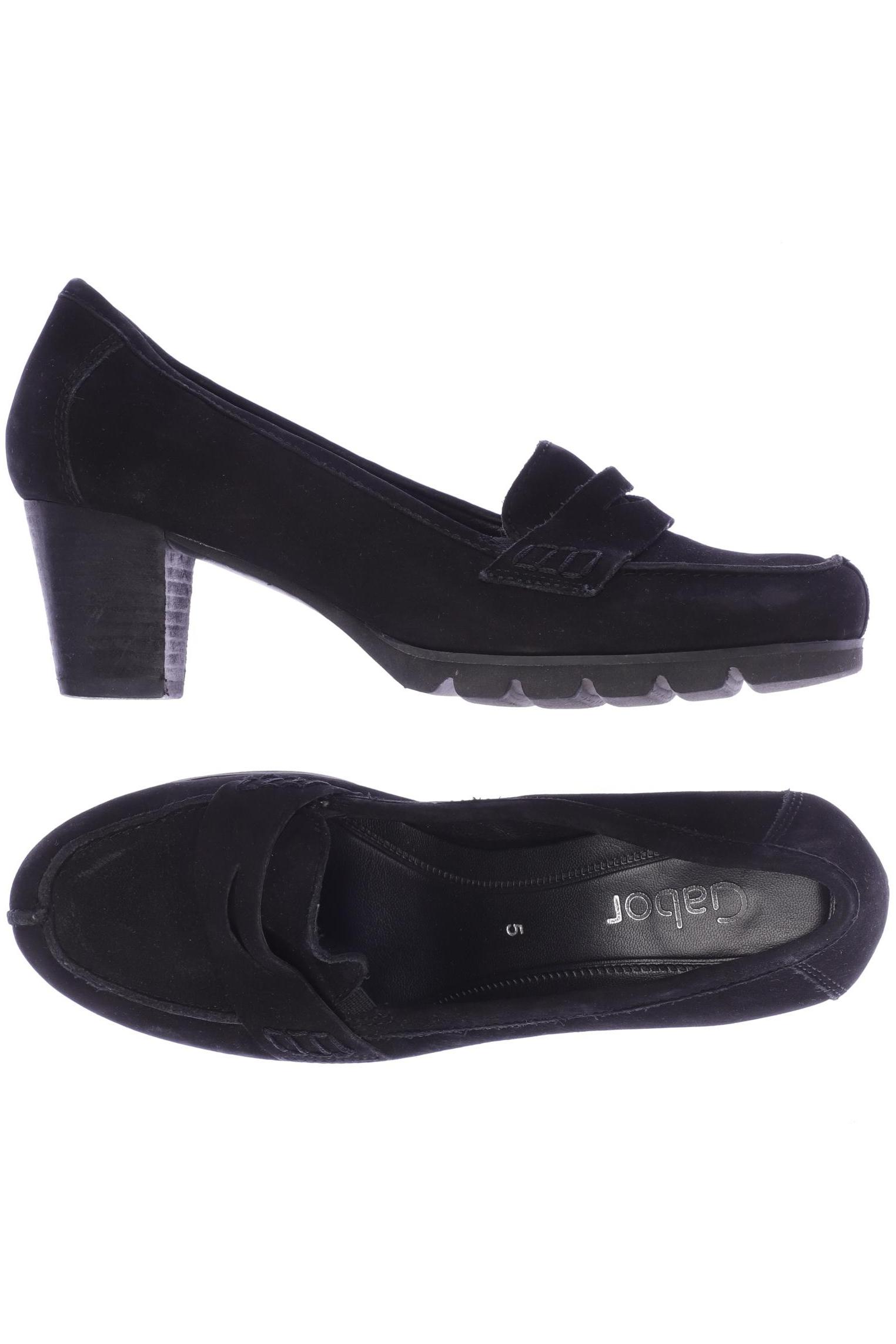 

Gabor Damen Pumps, schwarz, Gr. 5