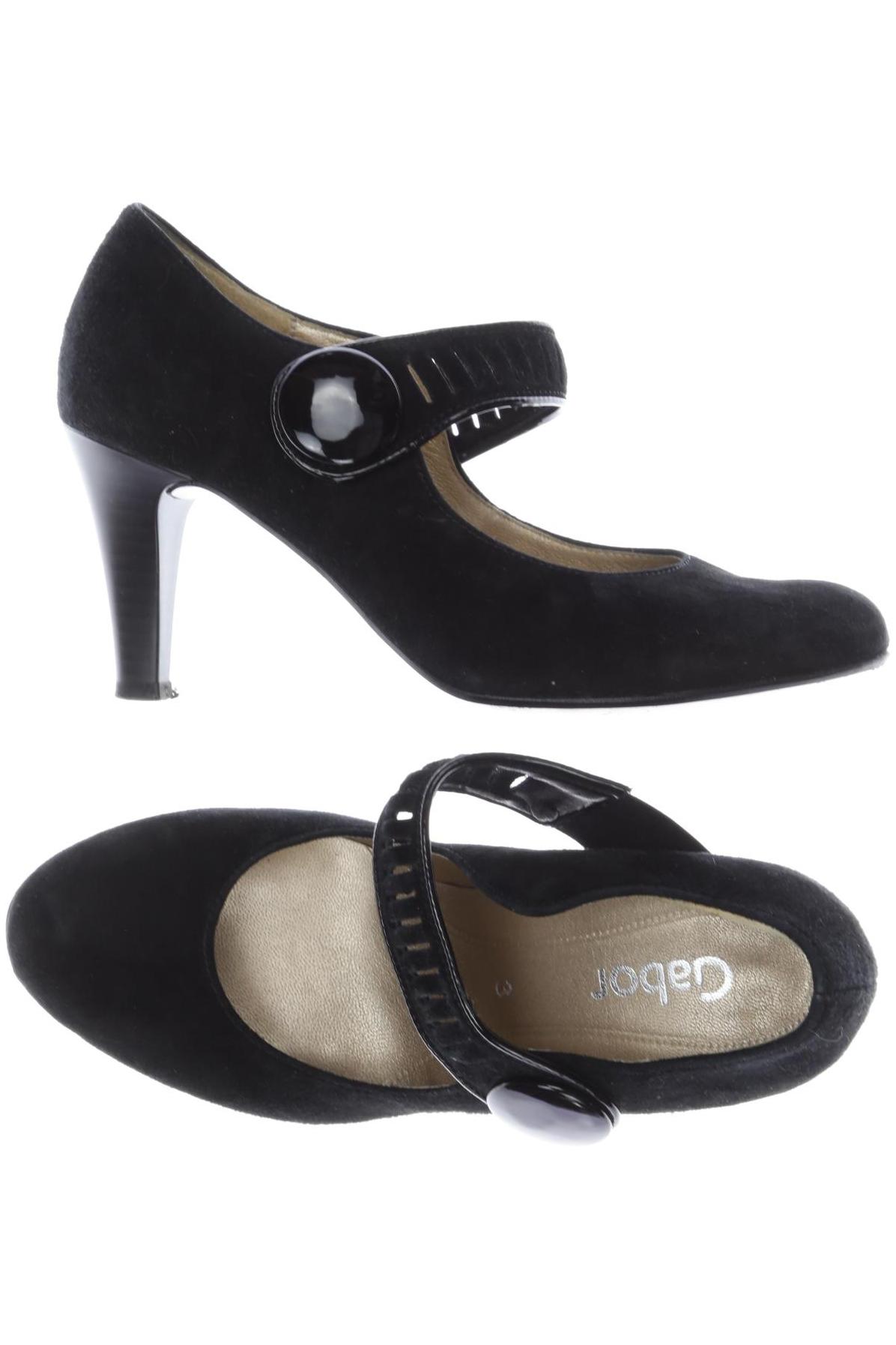 

Gabor Damen Pumps, schwarz, Gr. 3