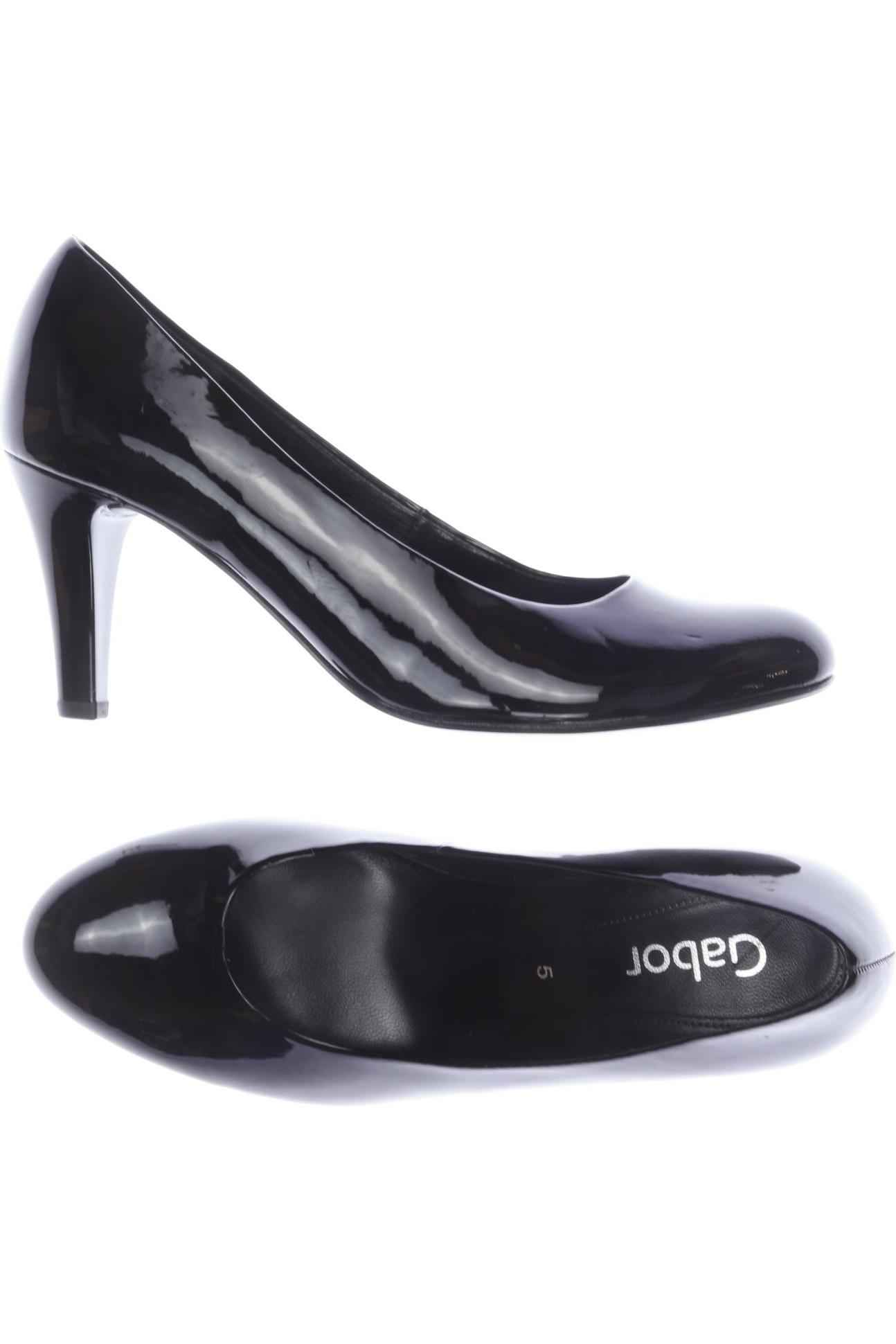 

Gabor Damen Pumps, schwarz, Gr. 5