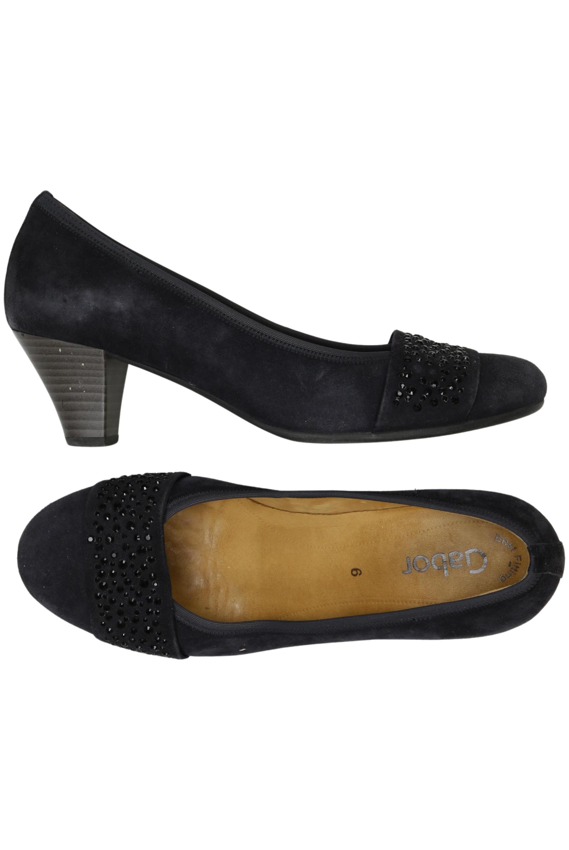 

Gabor Damen Pumps, schwarz, Gr. 6