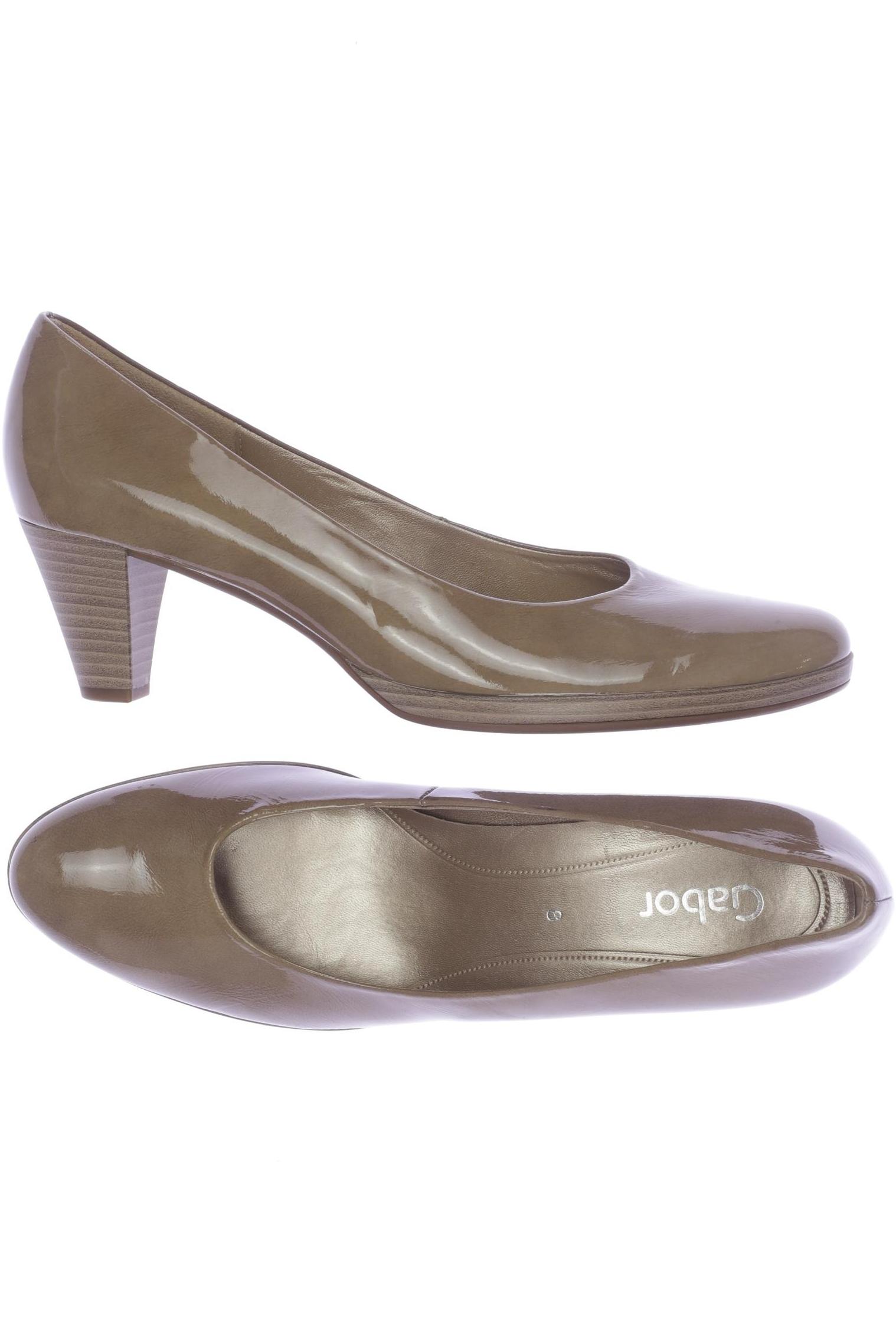 

Gabor Damen Pumps, beige, Gr. 8