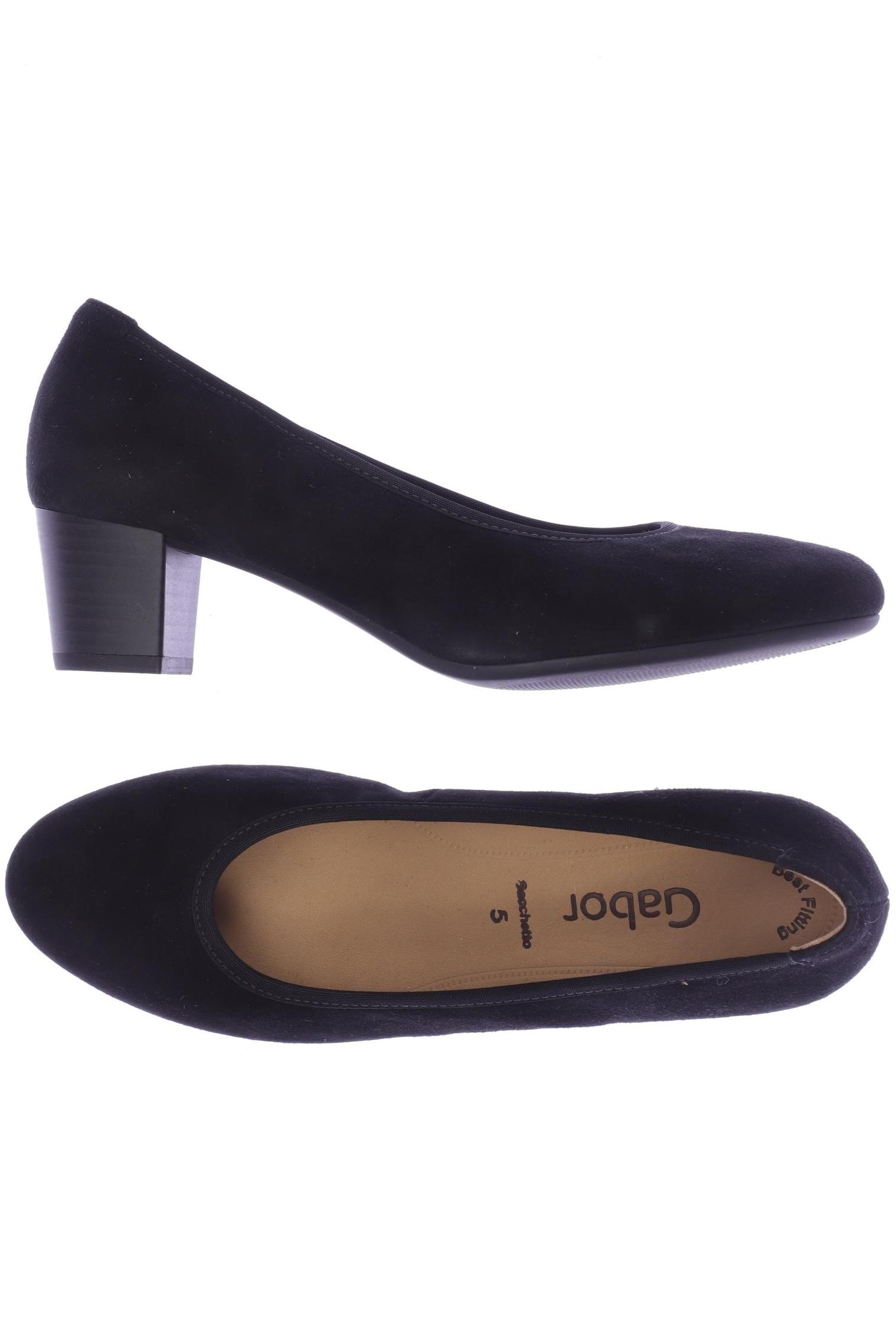

Gabor Damen Pumps, schwarz, Gr. 5