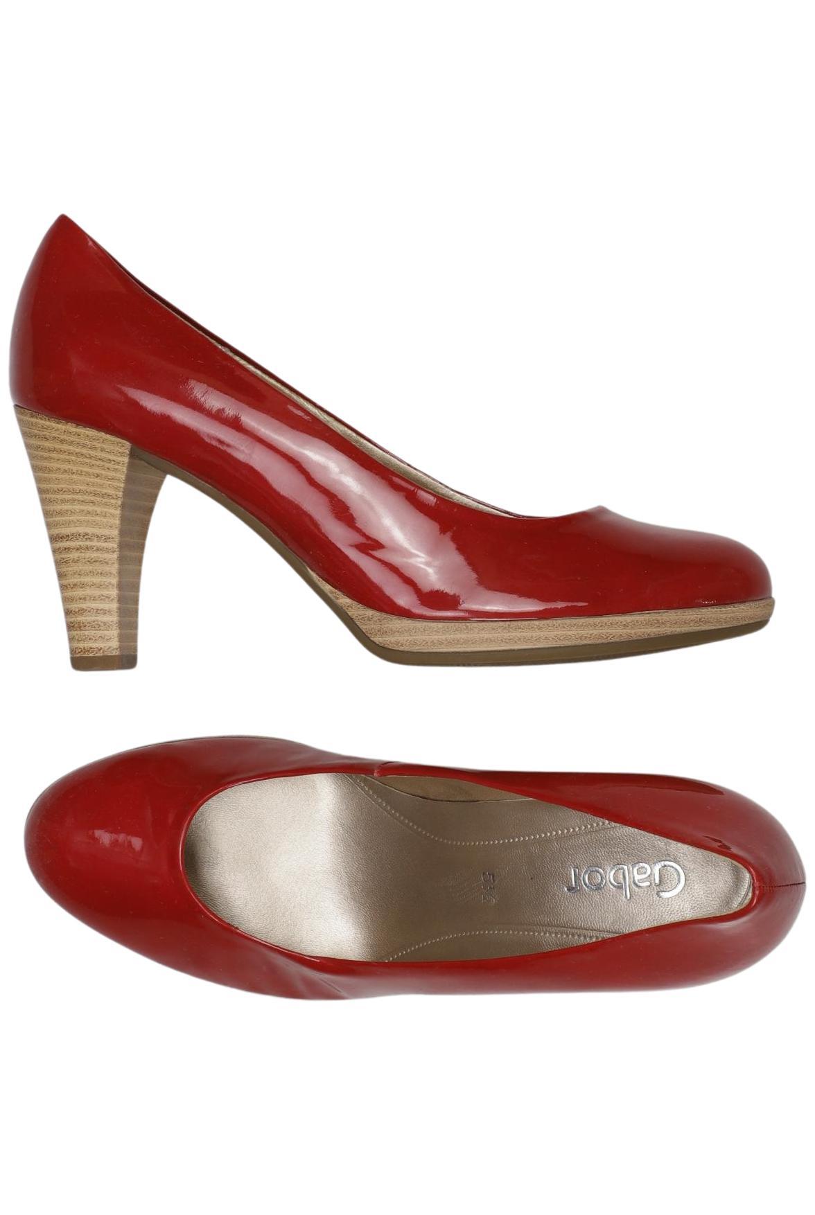 

Gabor Damen Pumps, rot, Gr. 5.5