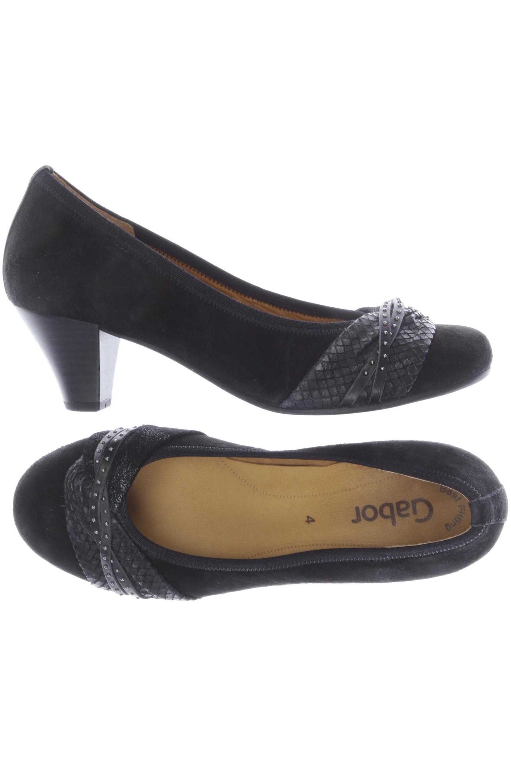 

Gabor Damen Pumps, schwarz, Gr. 4
