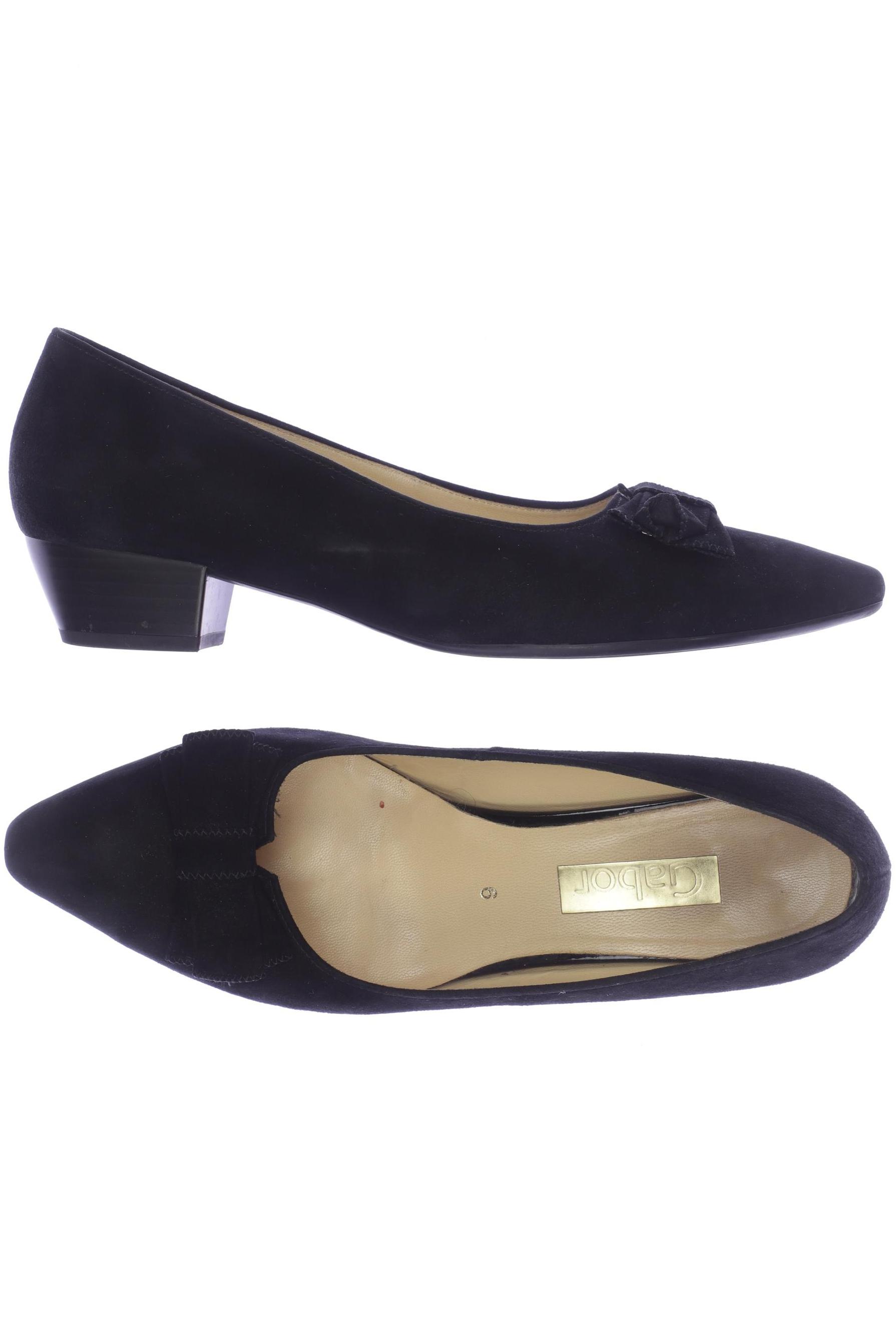 

Gabor Damen Pumps, schwarz, Gr. 6