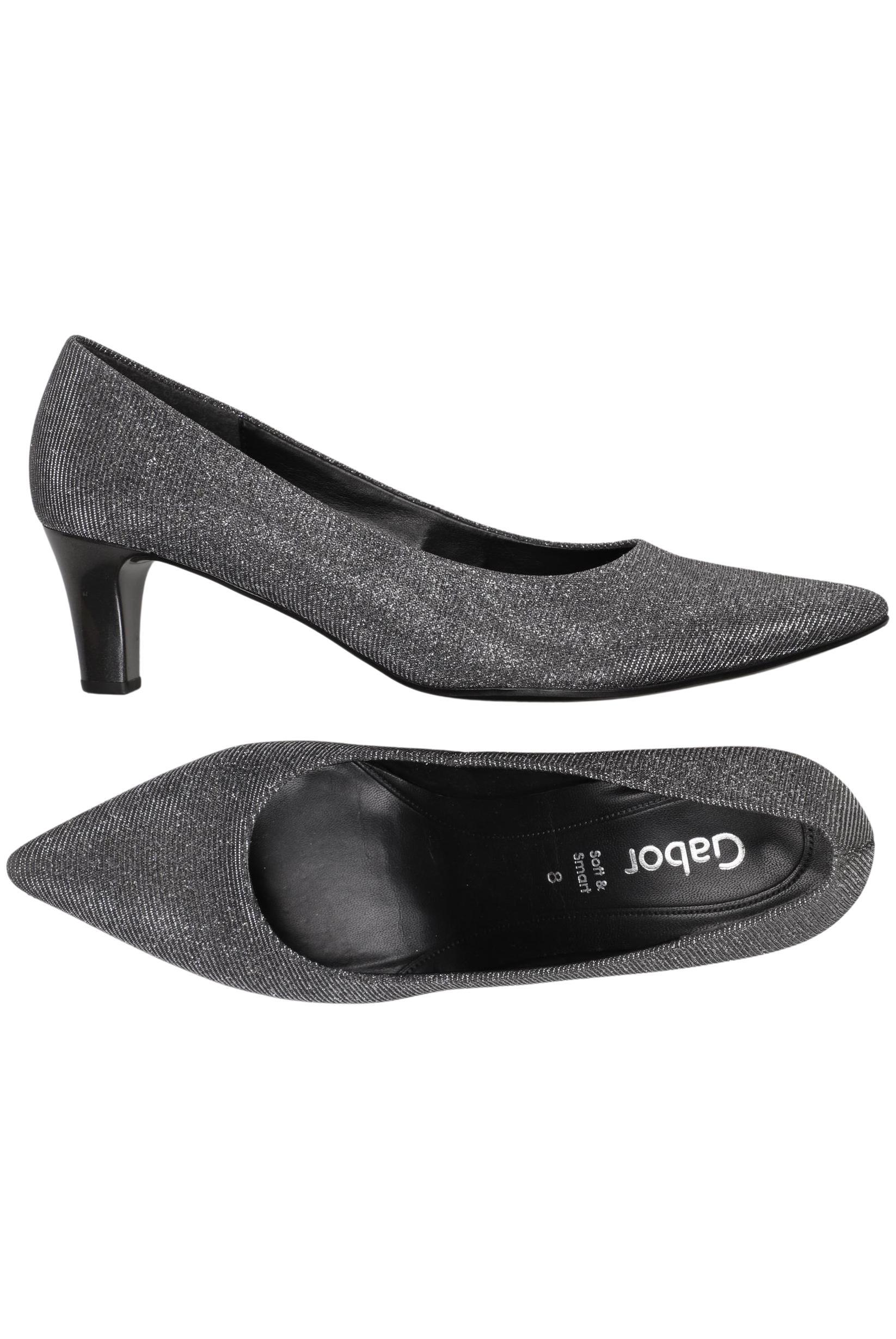 

Gabor Damen Pumps, silber, Gr. 8