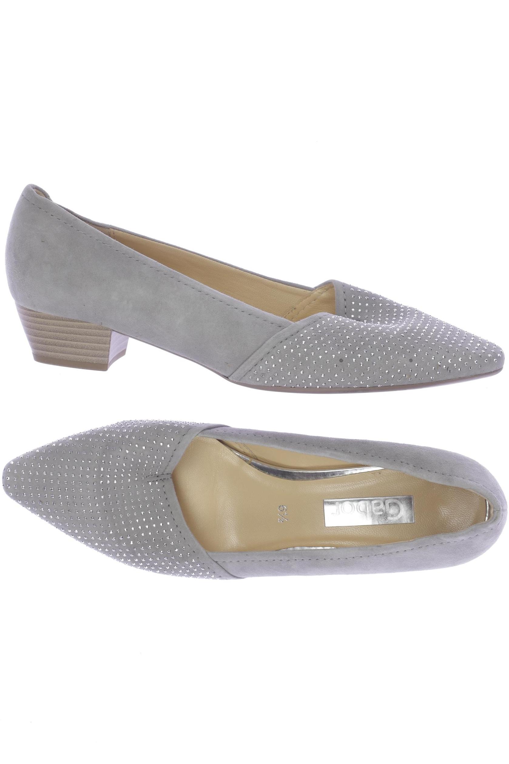 

Gabor Damen Pumps, grau, Gr. 6.5