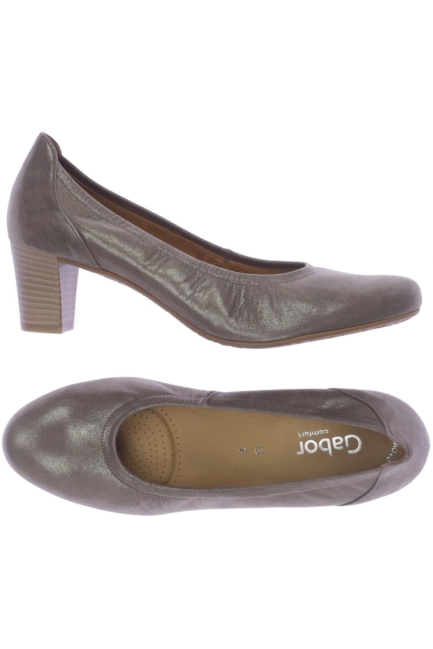 

Gabor Damen Pumps, beige, Gr. 7