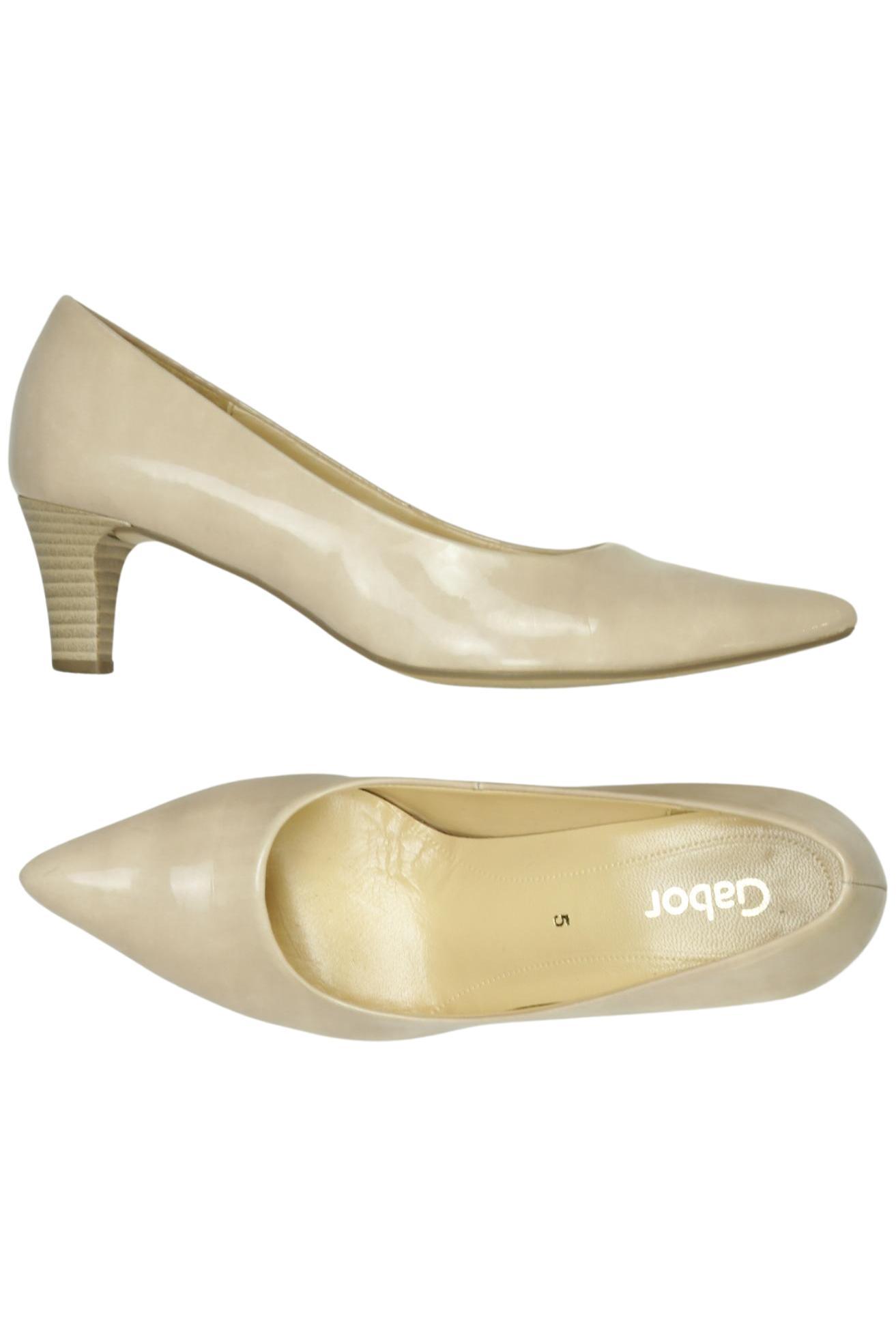 

Gabor Damen Pumps, beige, Gr. 5