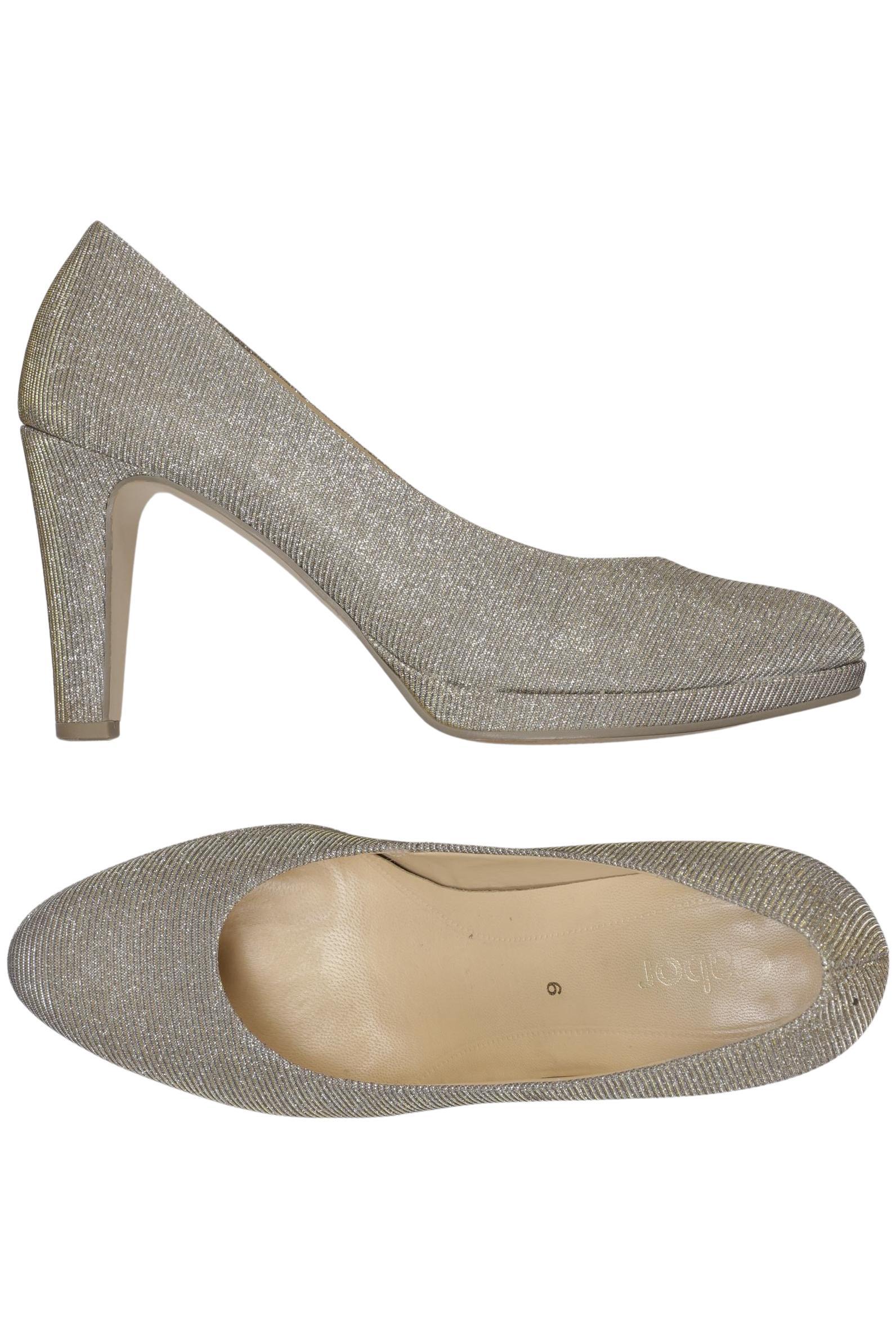 

Gabor Damen Pumps, silber, Gr. 6