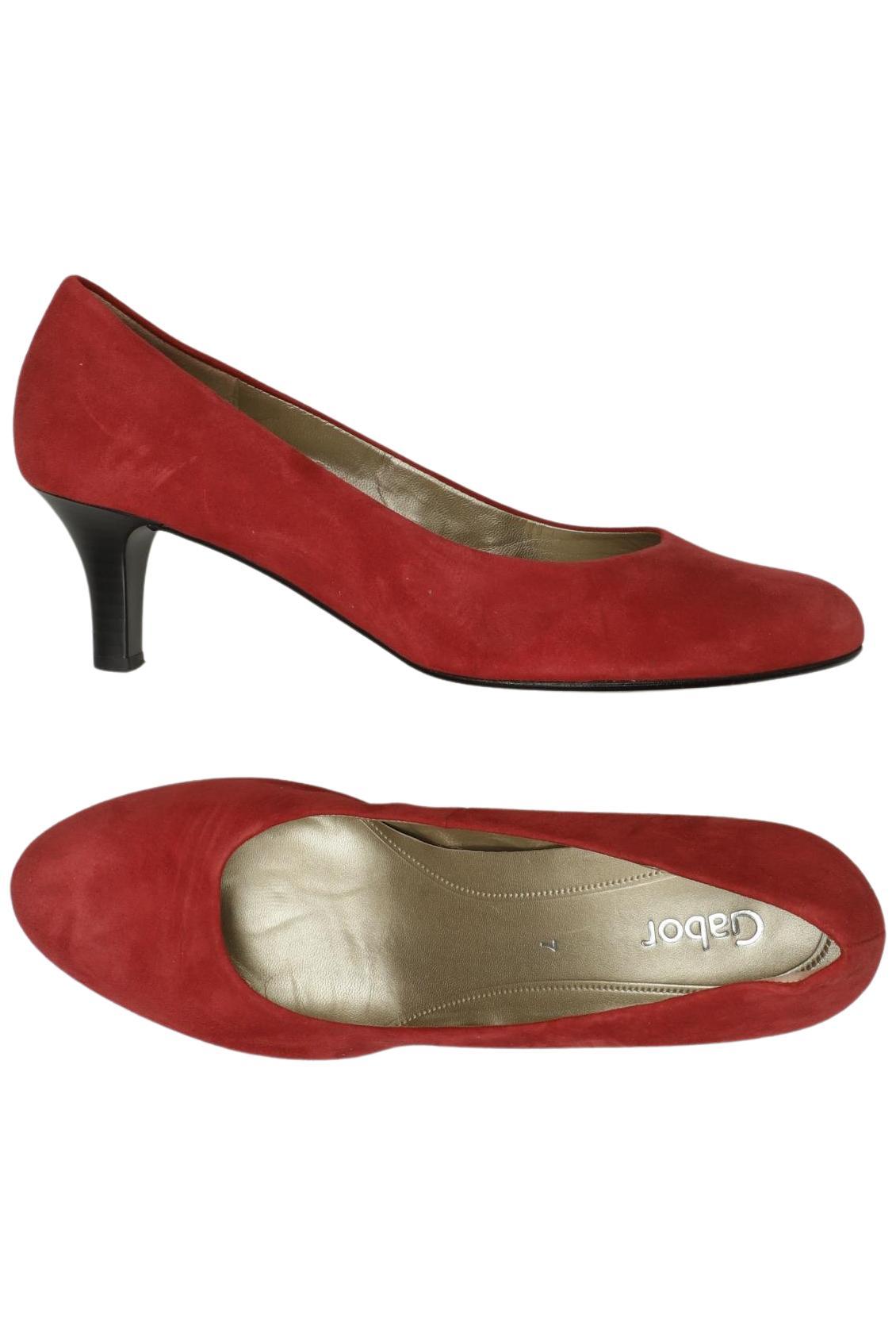 

Gabor Damen Pumps, rot, Gr. 7