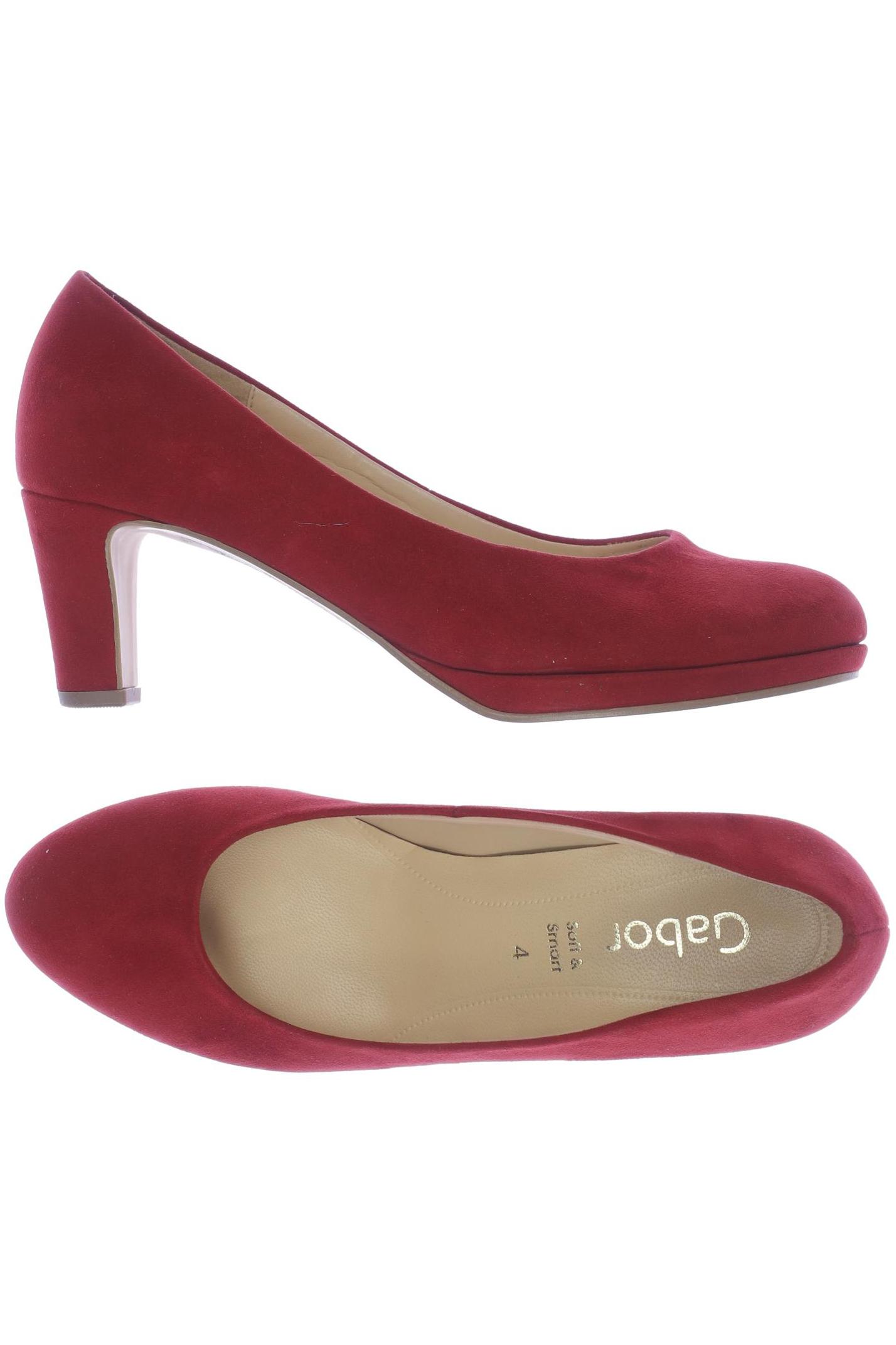 

Gabor Damen Pumps, rot, Gr. 4