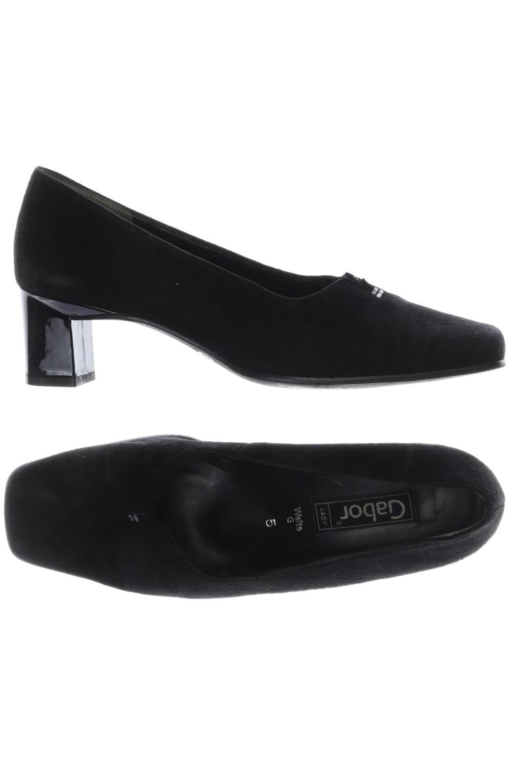 

Gabor Damen Pumps, schwarz, Gr. 5