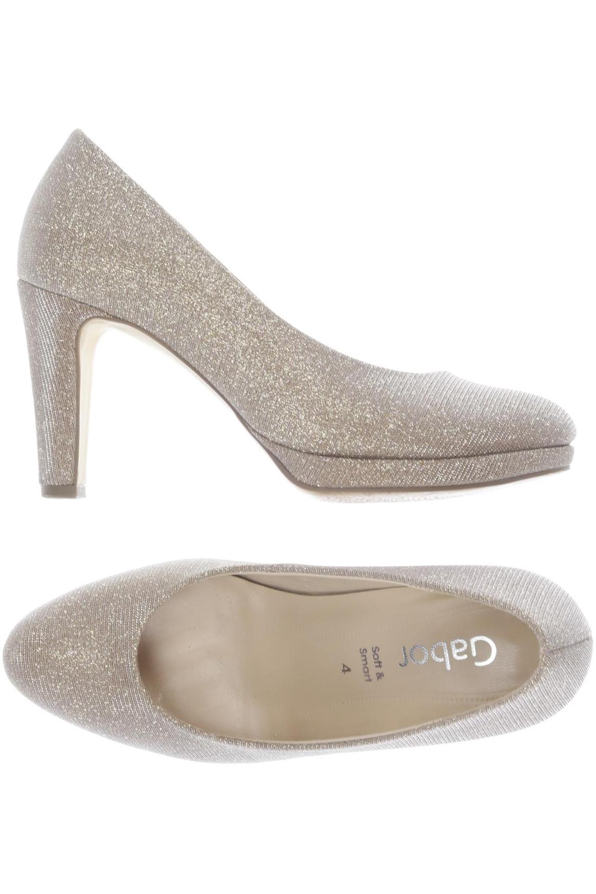 

Gabor Damen Pumps, beige, Gr. 4
