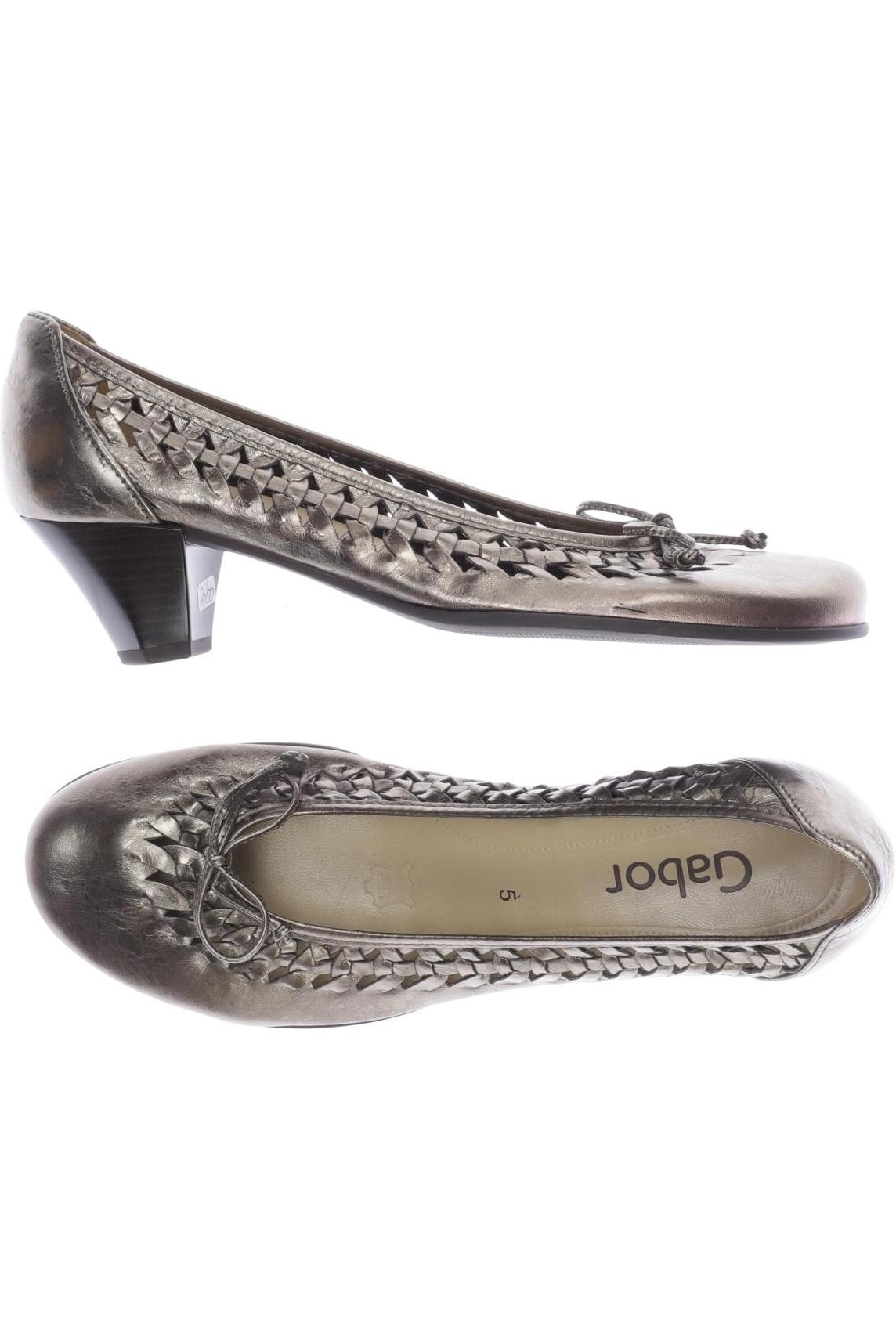 

Gabor Damen Pumps, grau, Gr. 5