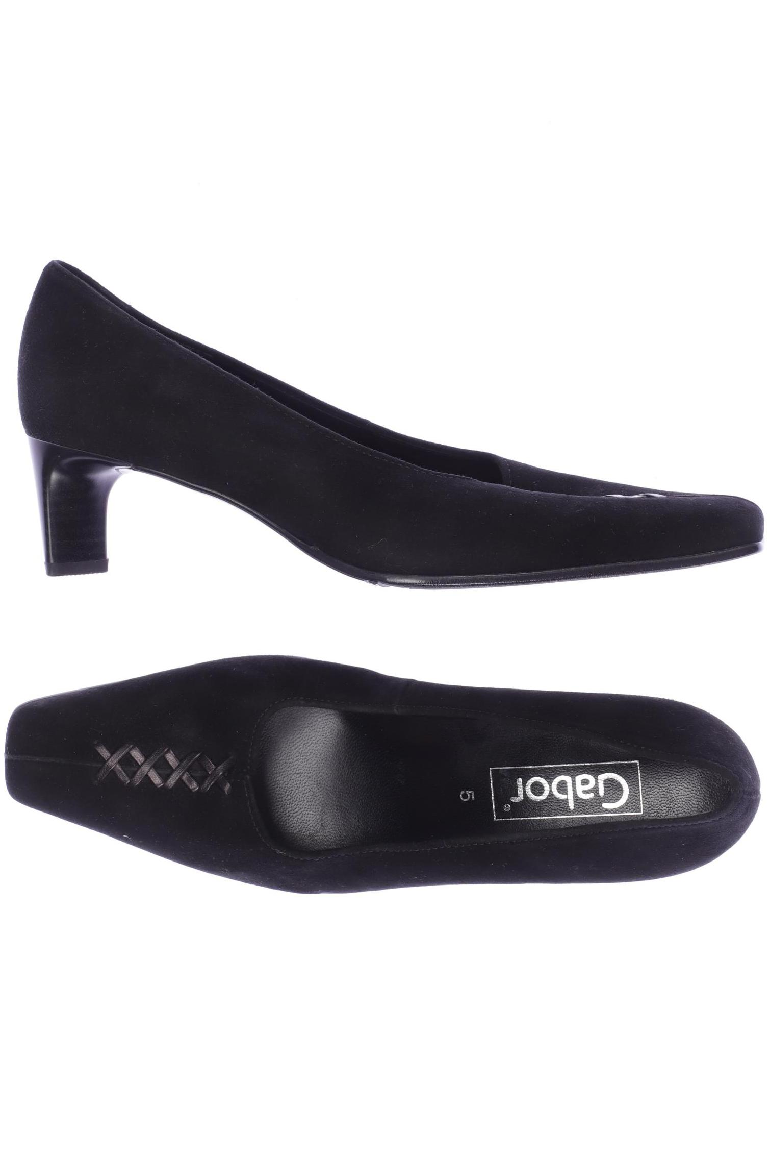 

Gabor Damen Pumps, schwarz, Gr. 5