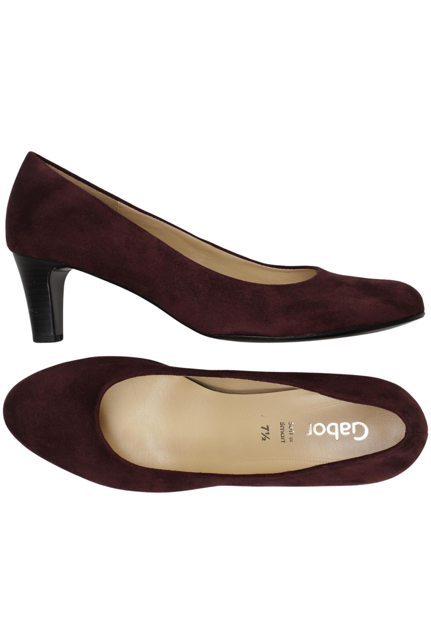

Gabor Damen Pumps, bordeaux, Gr. 7.5
