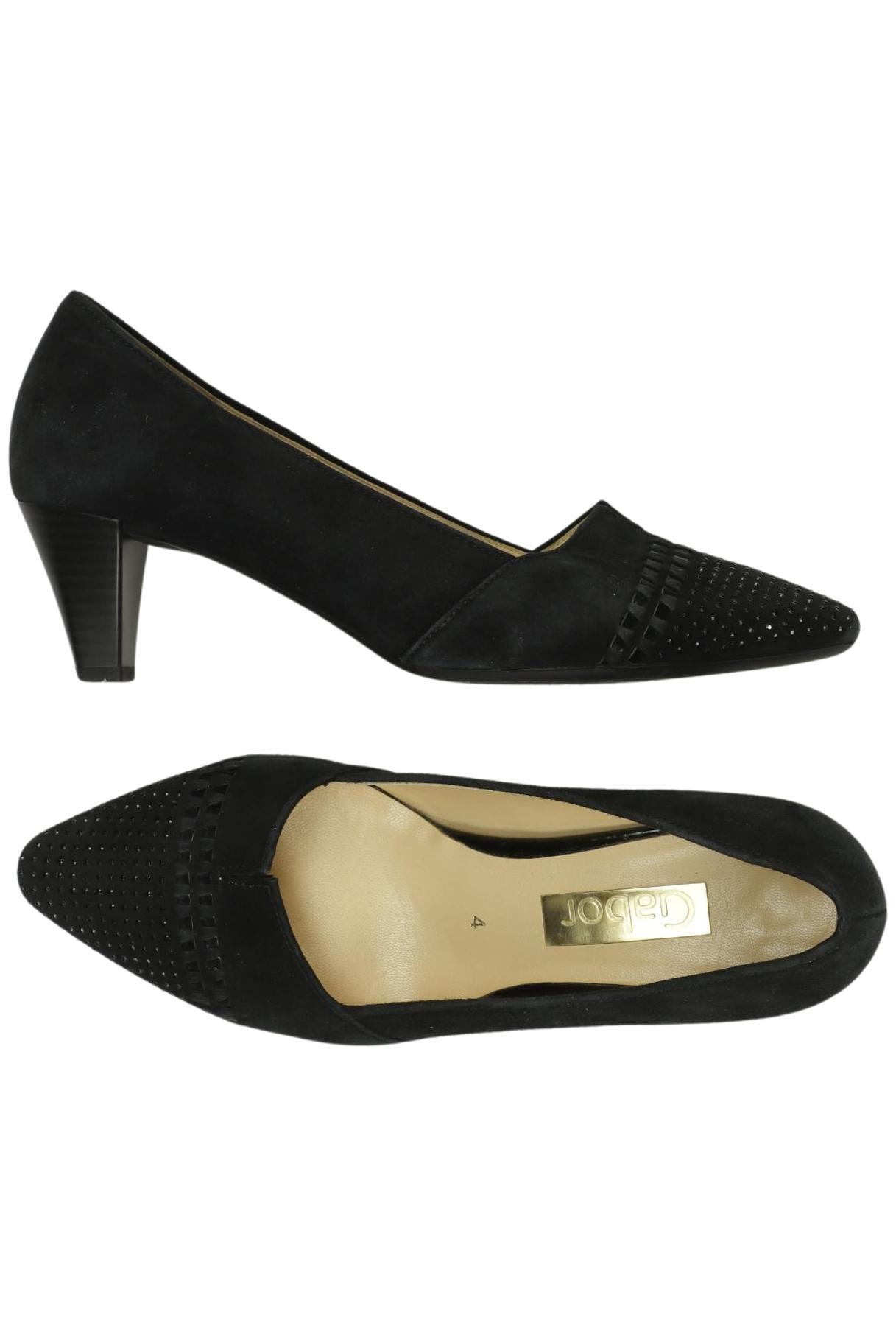 

Gabor Damen Pumps, schwarz, Gr. 4