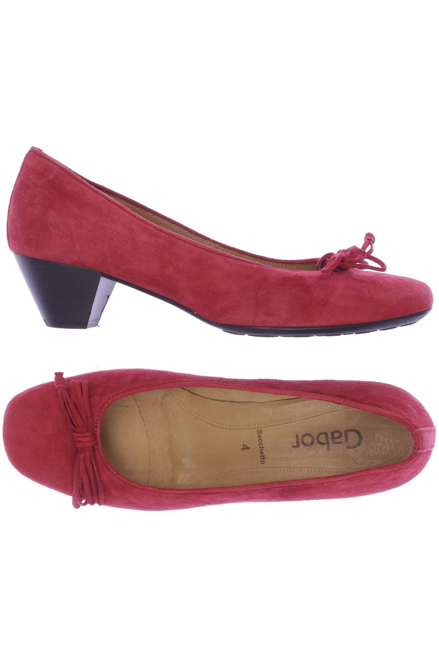 

Gabor Damen Pumps, rot, Gr. 4
