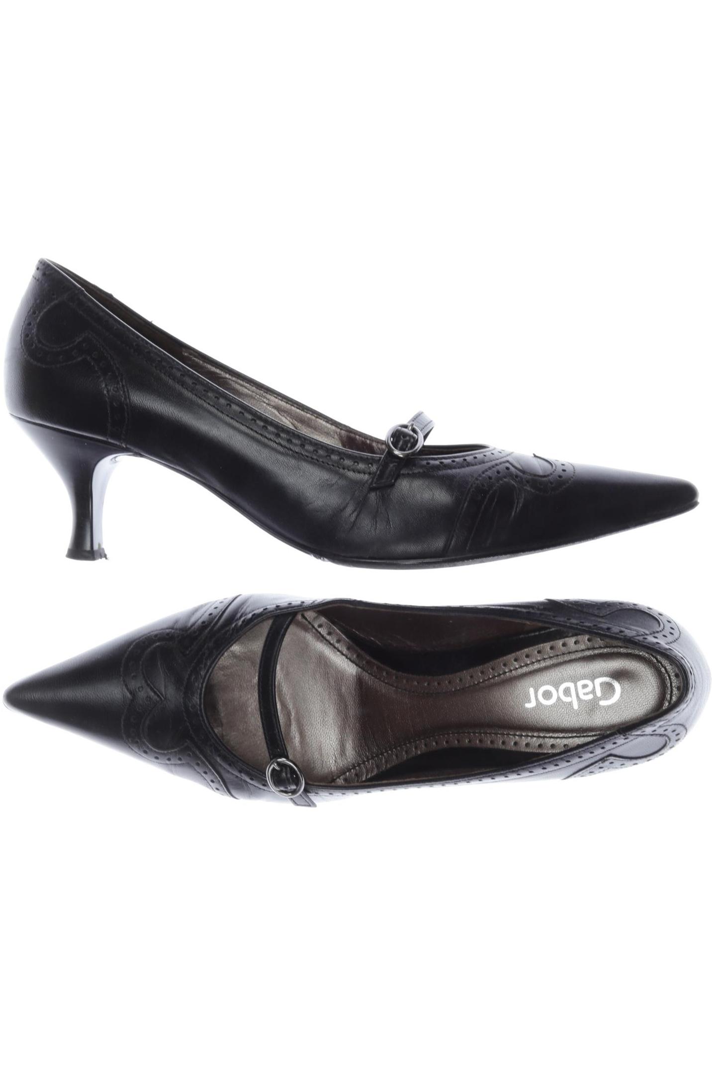 

Gabor Damen Pumps, schwarz, Gr. 6