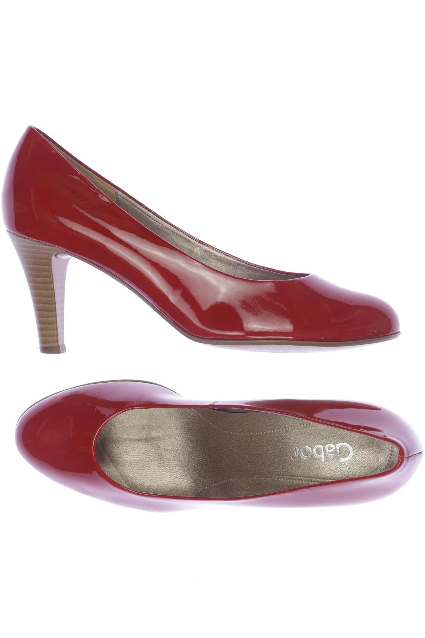 

Gabor Damen Pumps, rot, Gr. 5.5