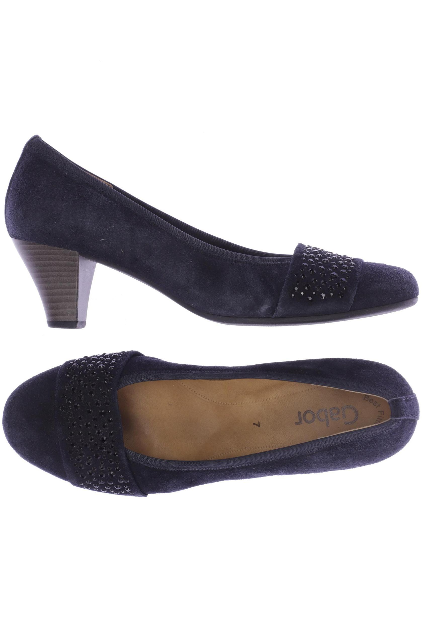 

Gabor Damen Pumps, marineblau, Gr. 7