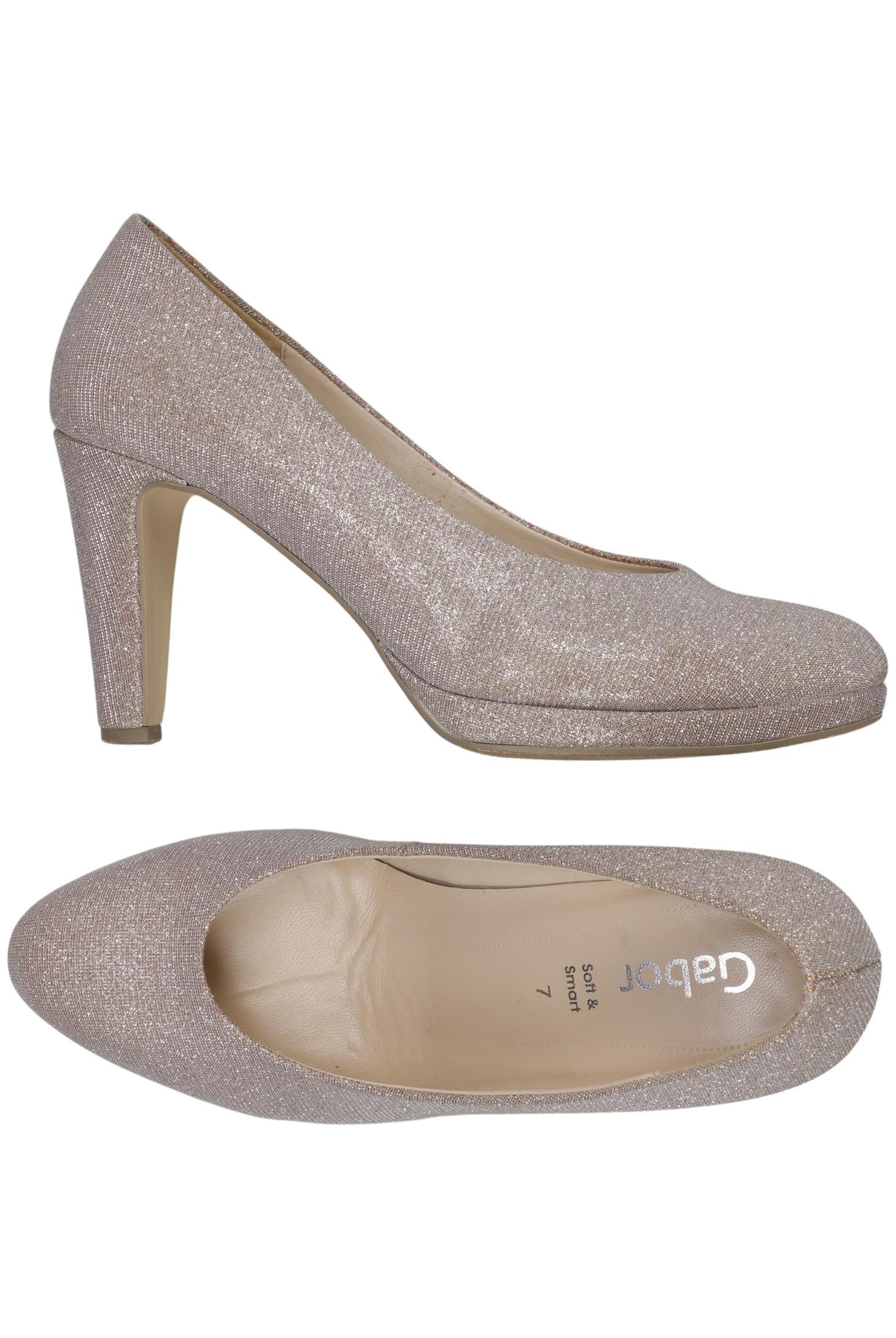 

Gabor Damen Pumps, silber, Gr. 7