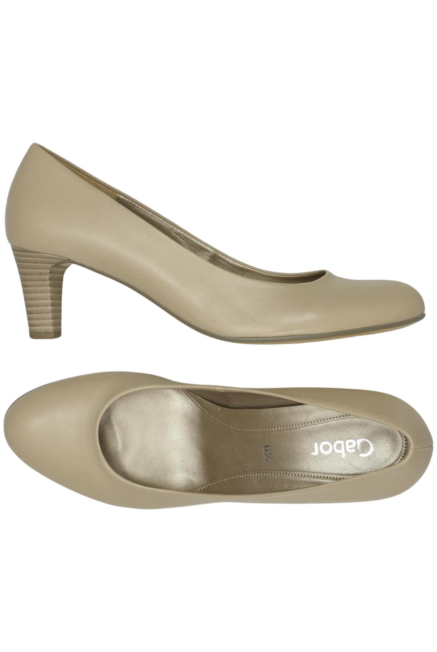 

Gabor Damen Pumps, beige, Gr. 6.5