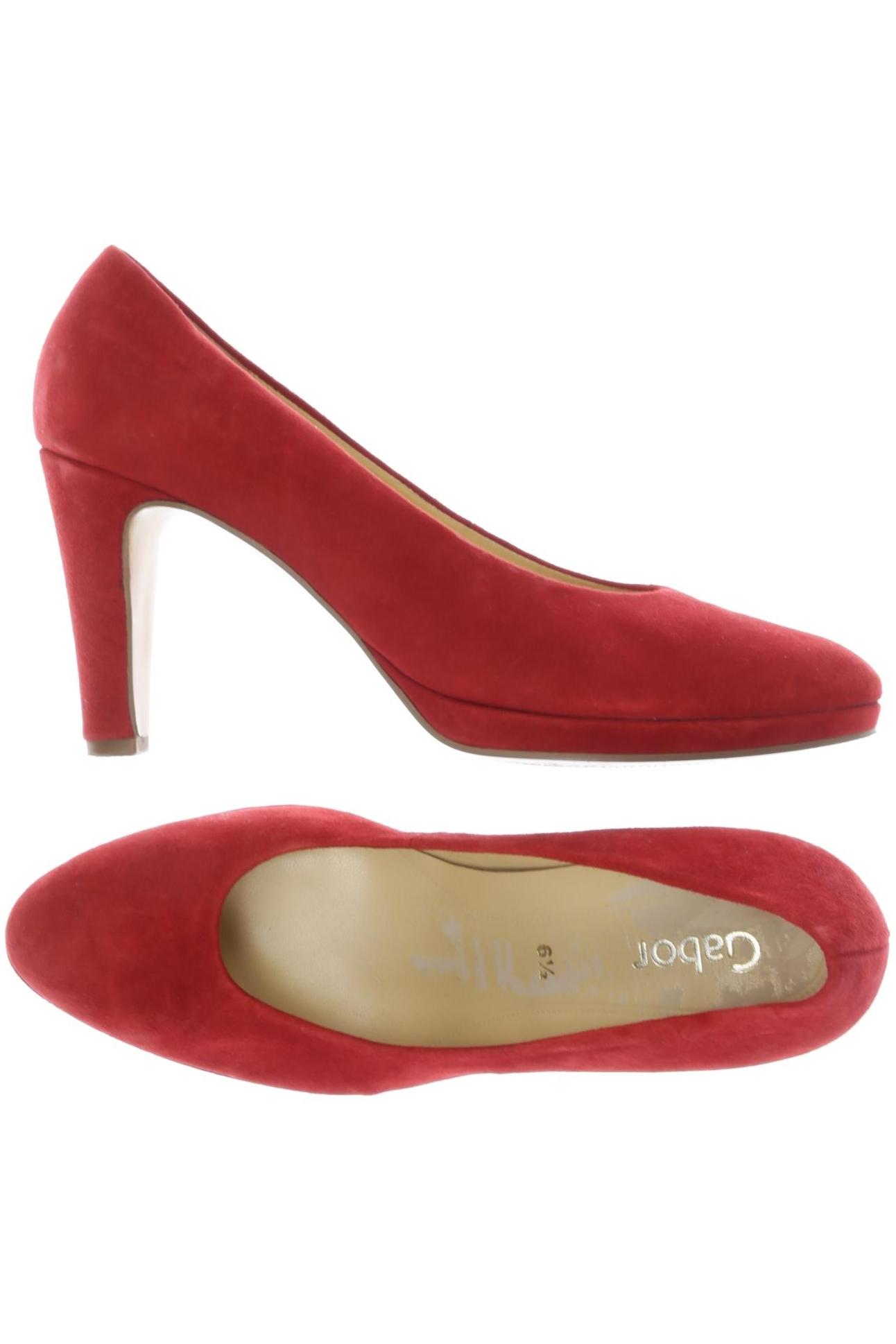 

Gabor Damen Pumps, rot, Gr. 6.5