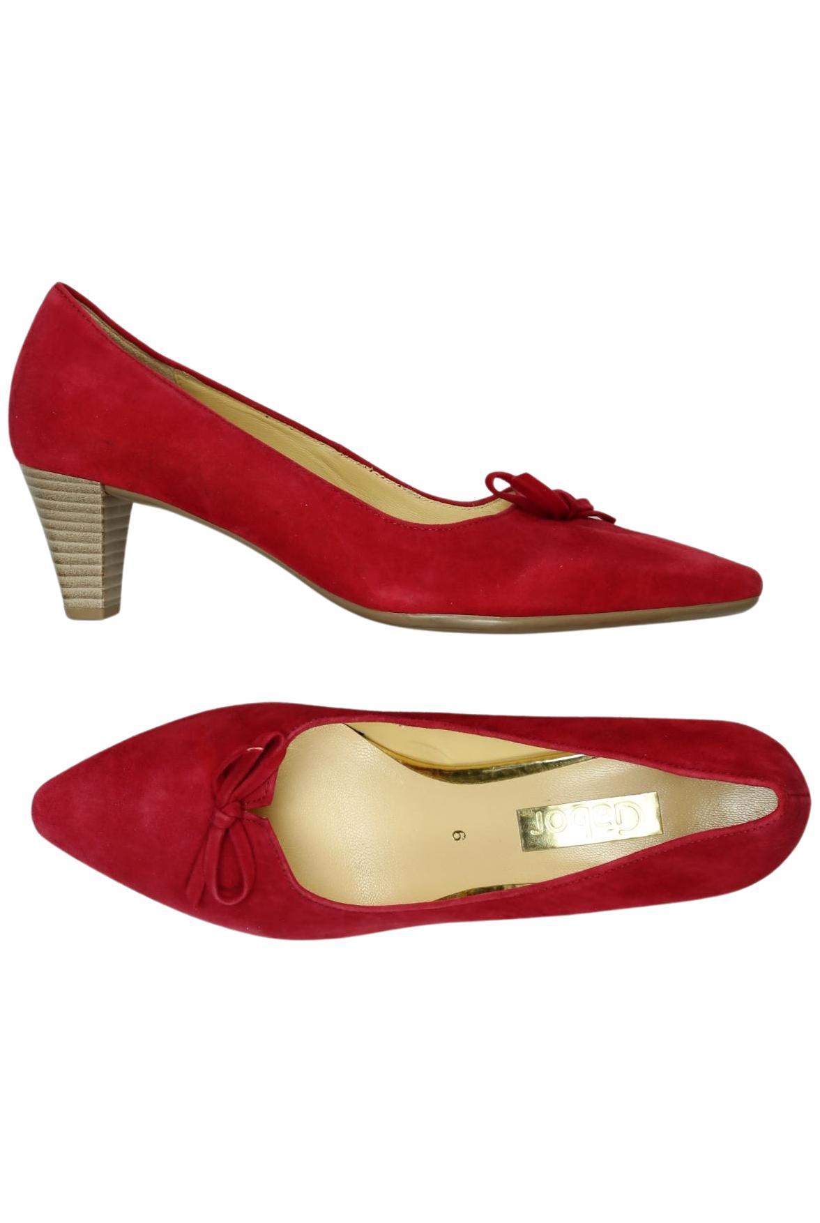 

Gabor Damen Pumps, rot, Gr. 6